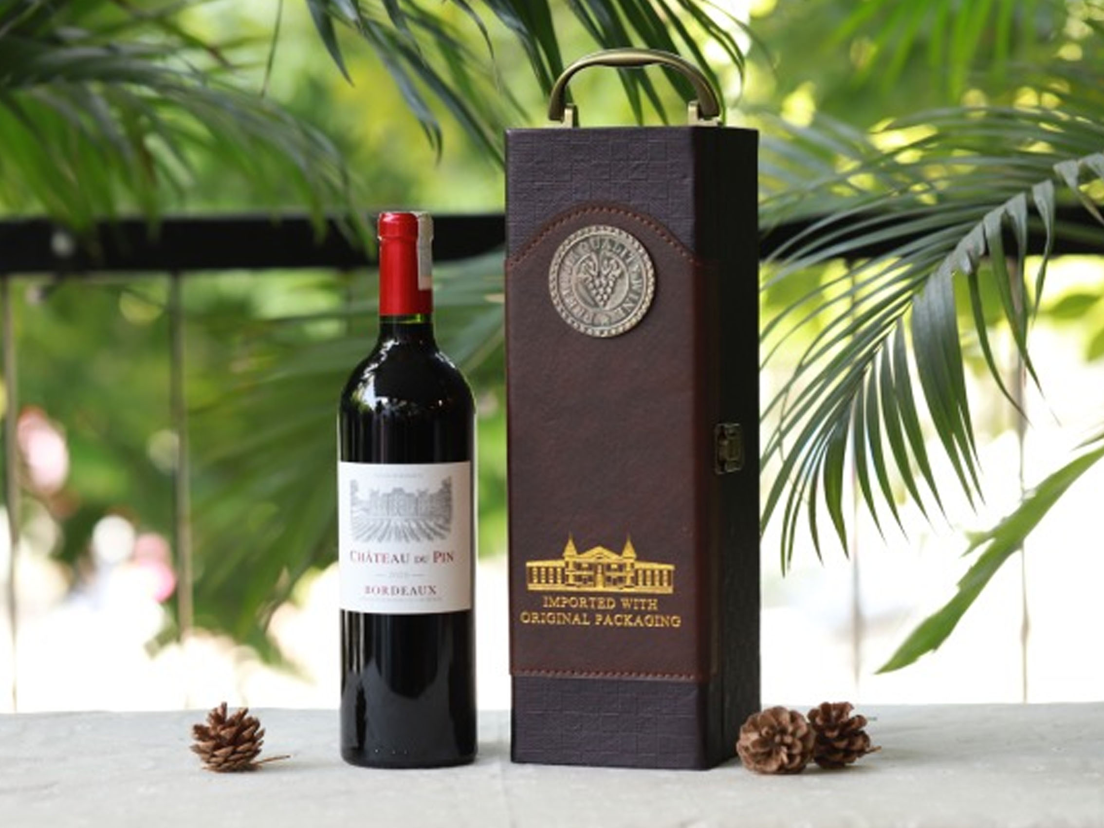 rượu vang château du pin rouge