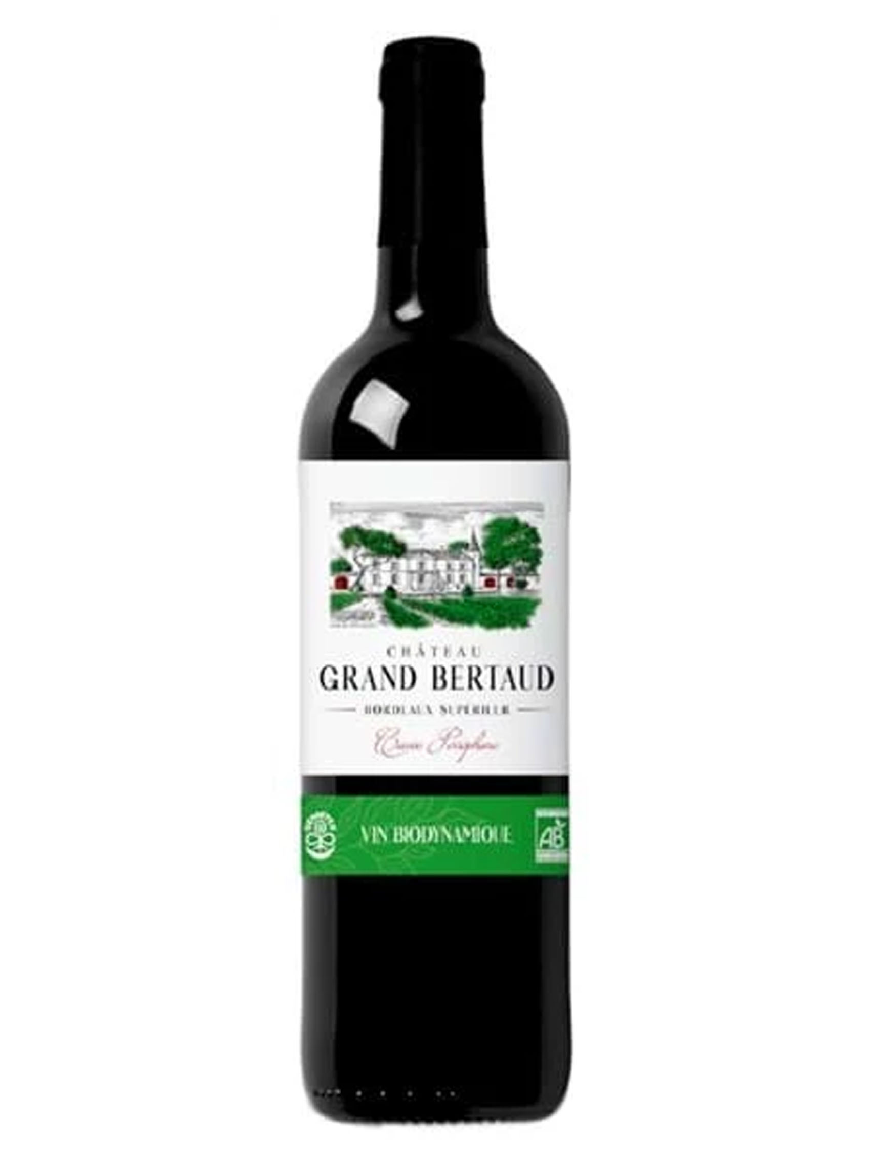 rượu vang château grand bertaud biodynamic