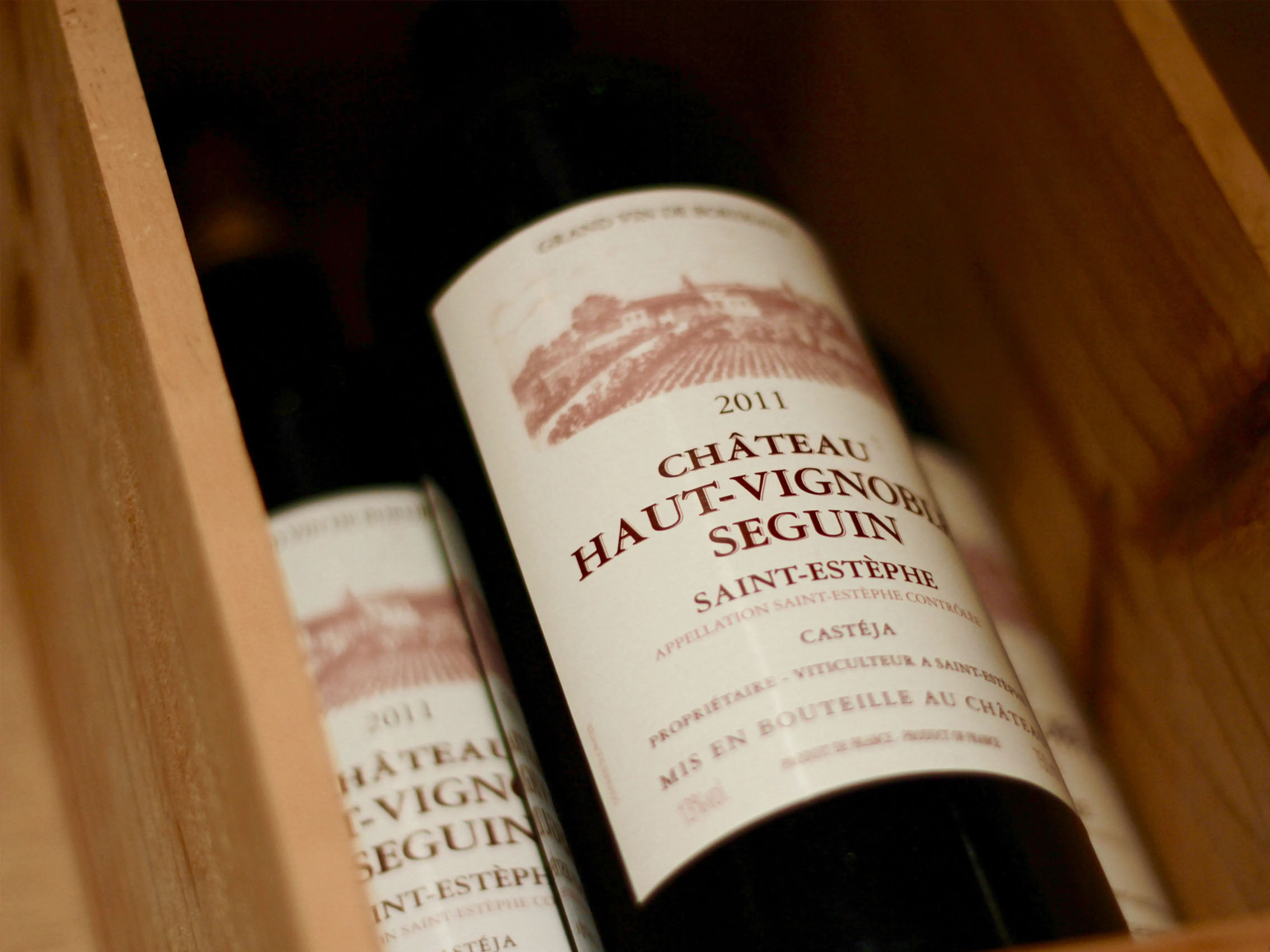 rượu vang château haut- vignoble seguin
