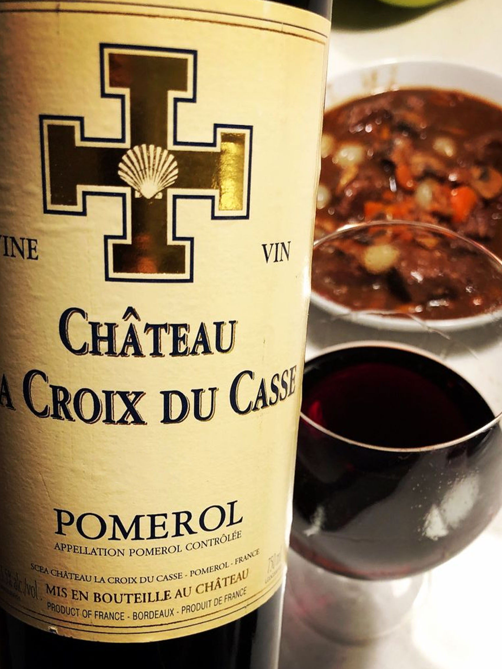 rượu vang château la croix du casse 2010