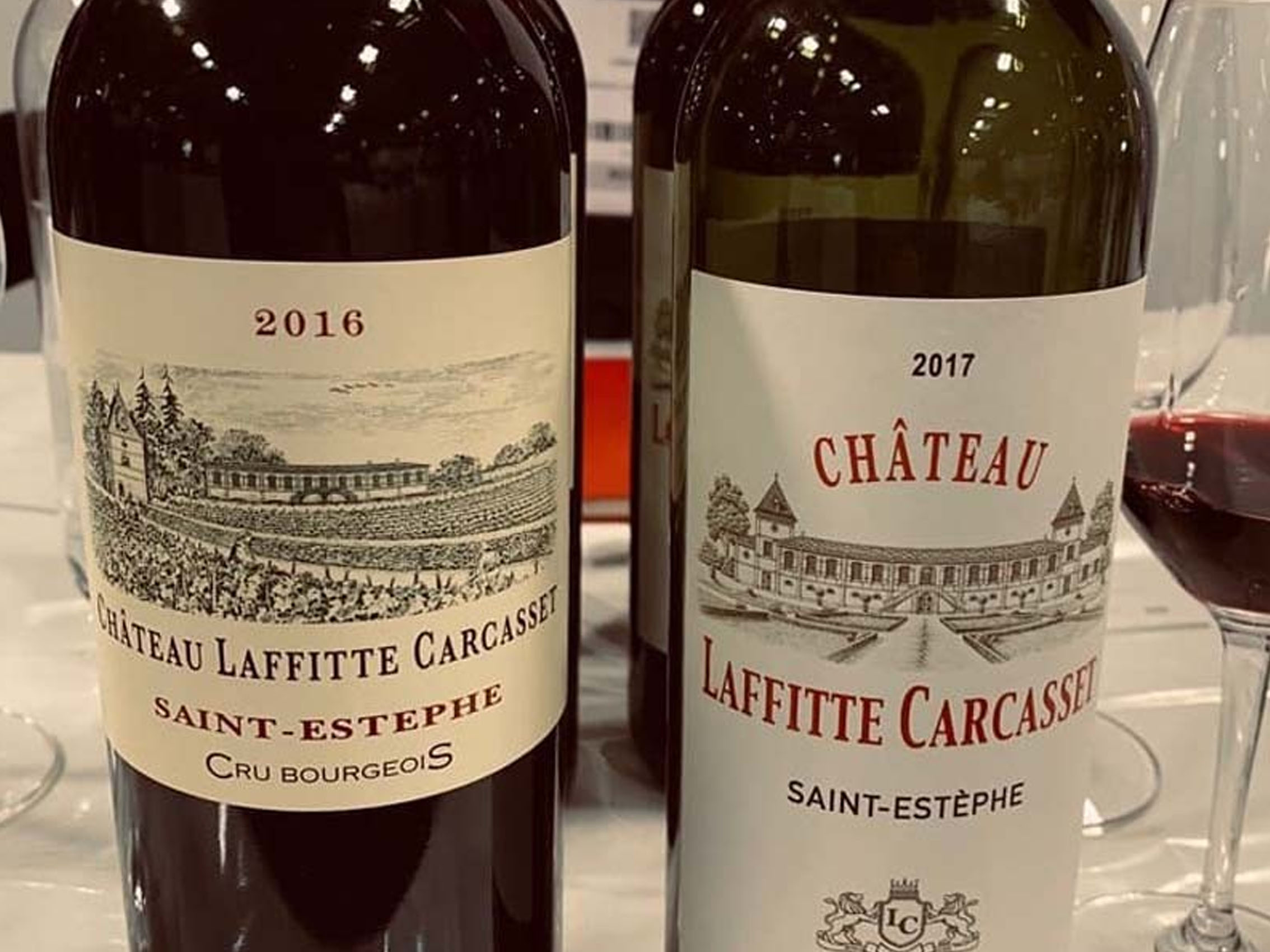 rượu vang château laffitte carcasset - cru bourgeois