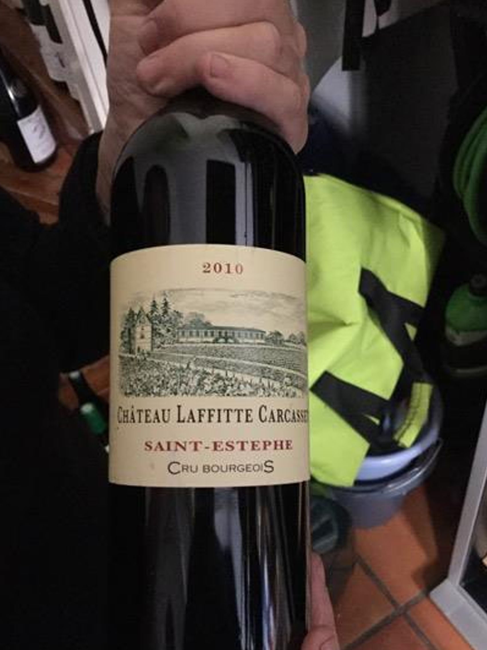 rượu vang château laffitte carcasset - cru bourgeois