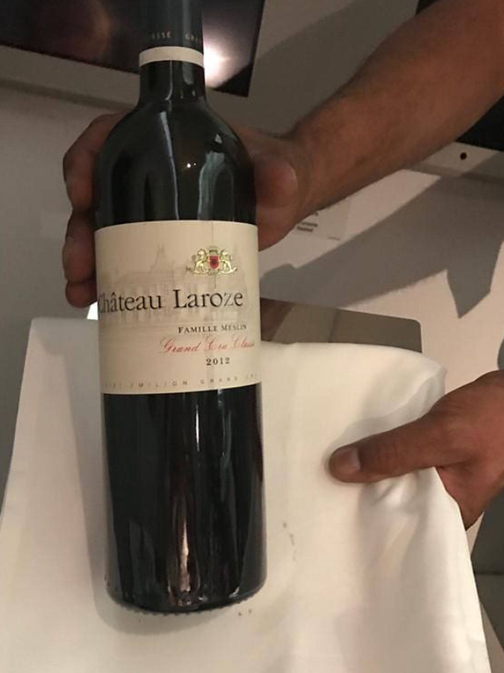 rượu vang château laroze saint émilion grand cru classé 2012