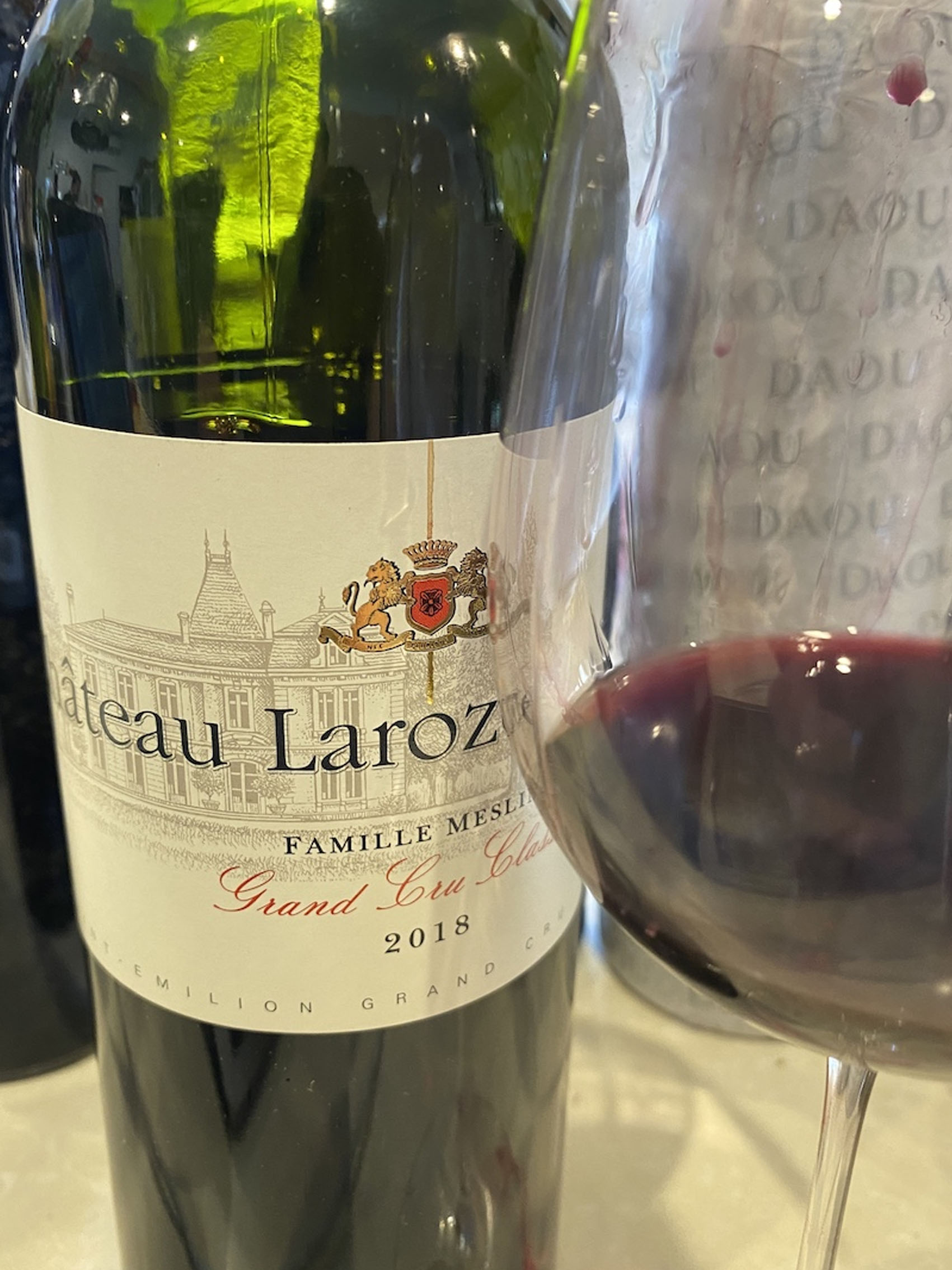 rượu vang château laroze saint émilion grand cru classé 2018