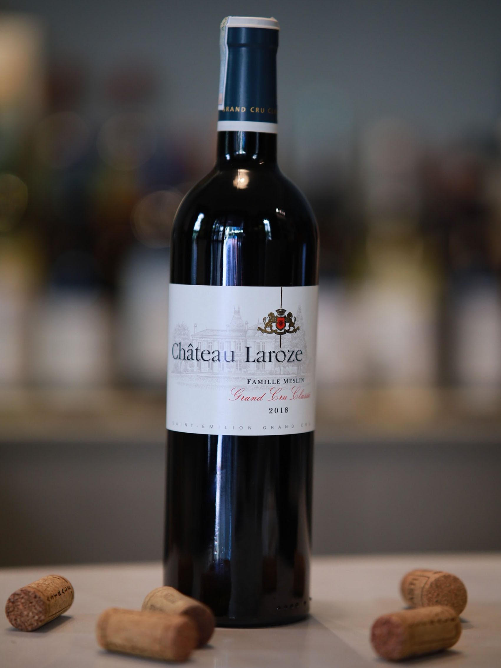 rượu vang château laroze saint émilion grand cru classé 2018