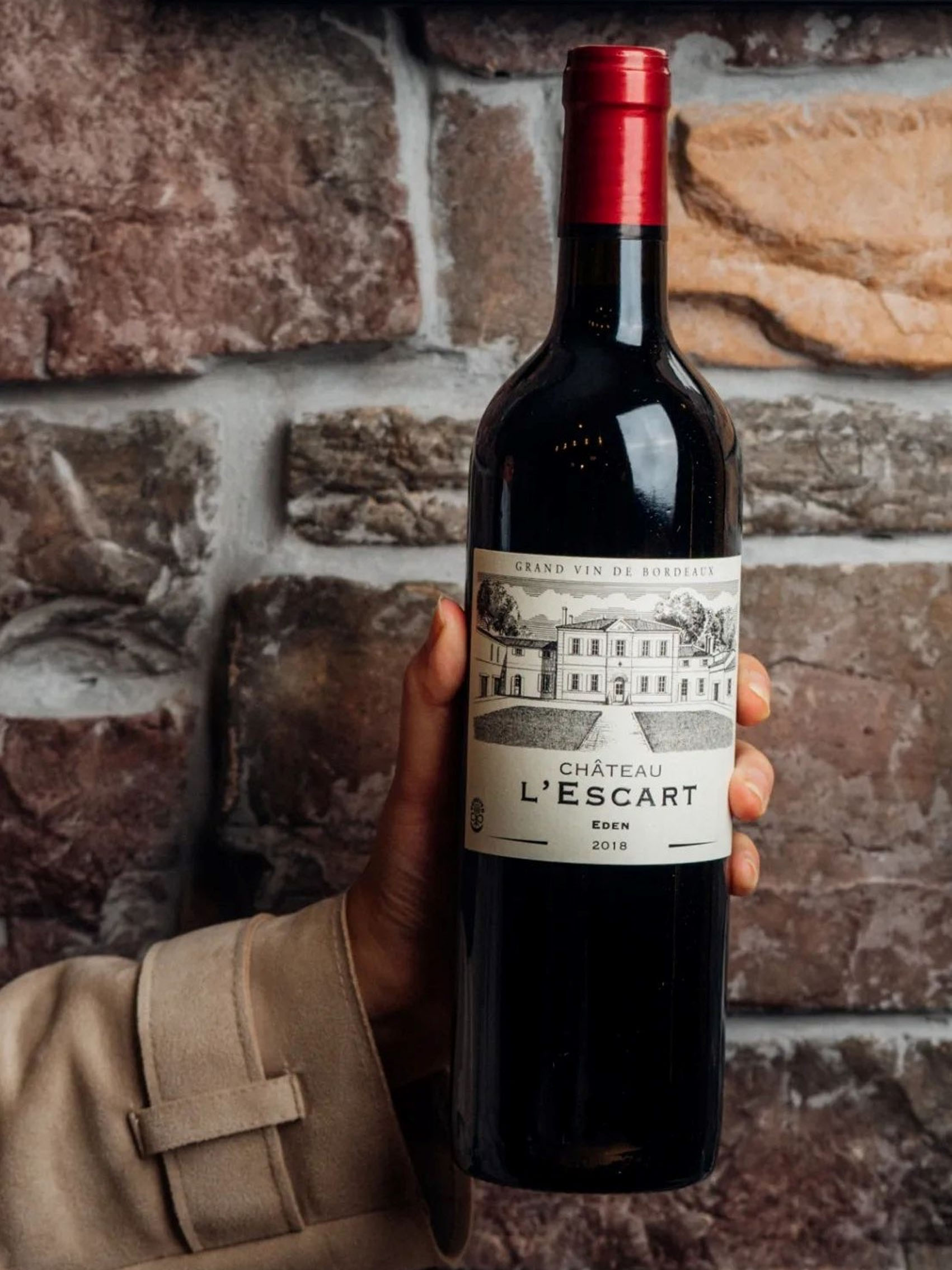 rượu vang château l'escart biodynamic