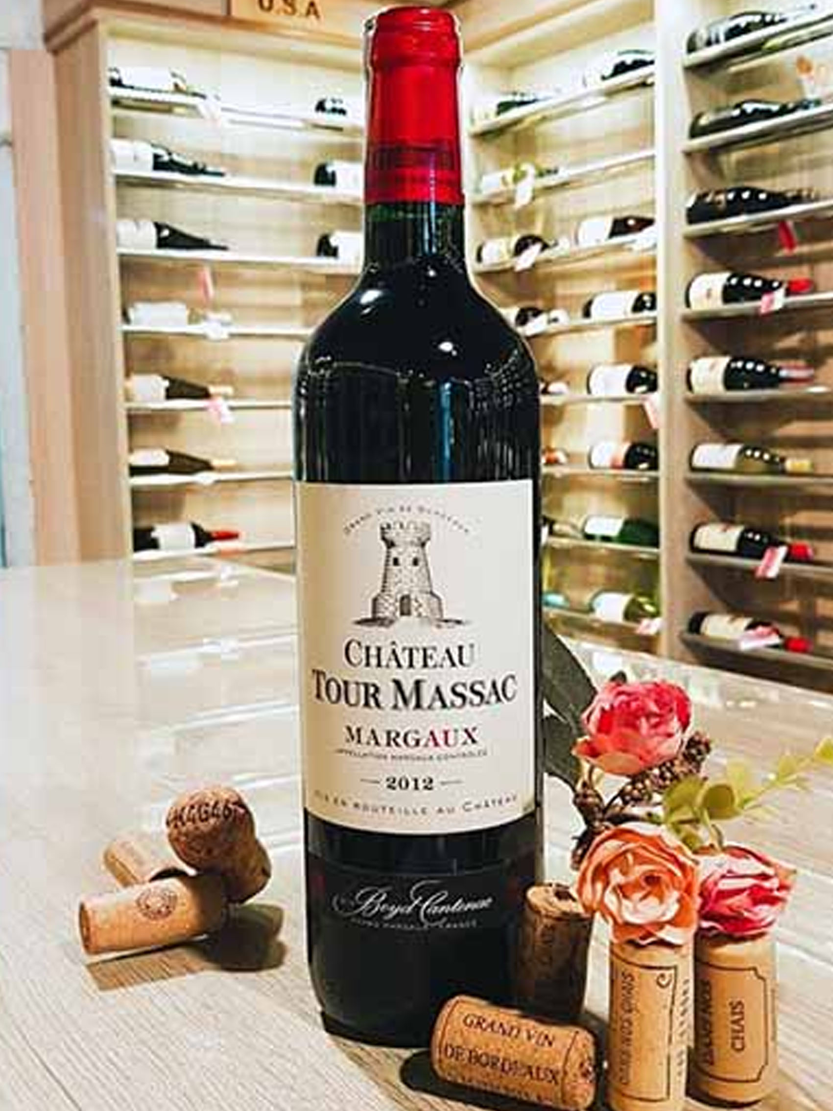 rượu vang château tour massac