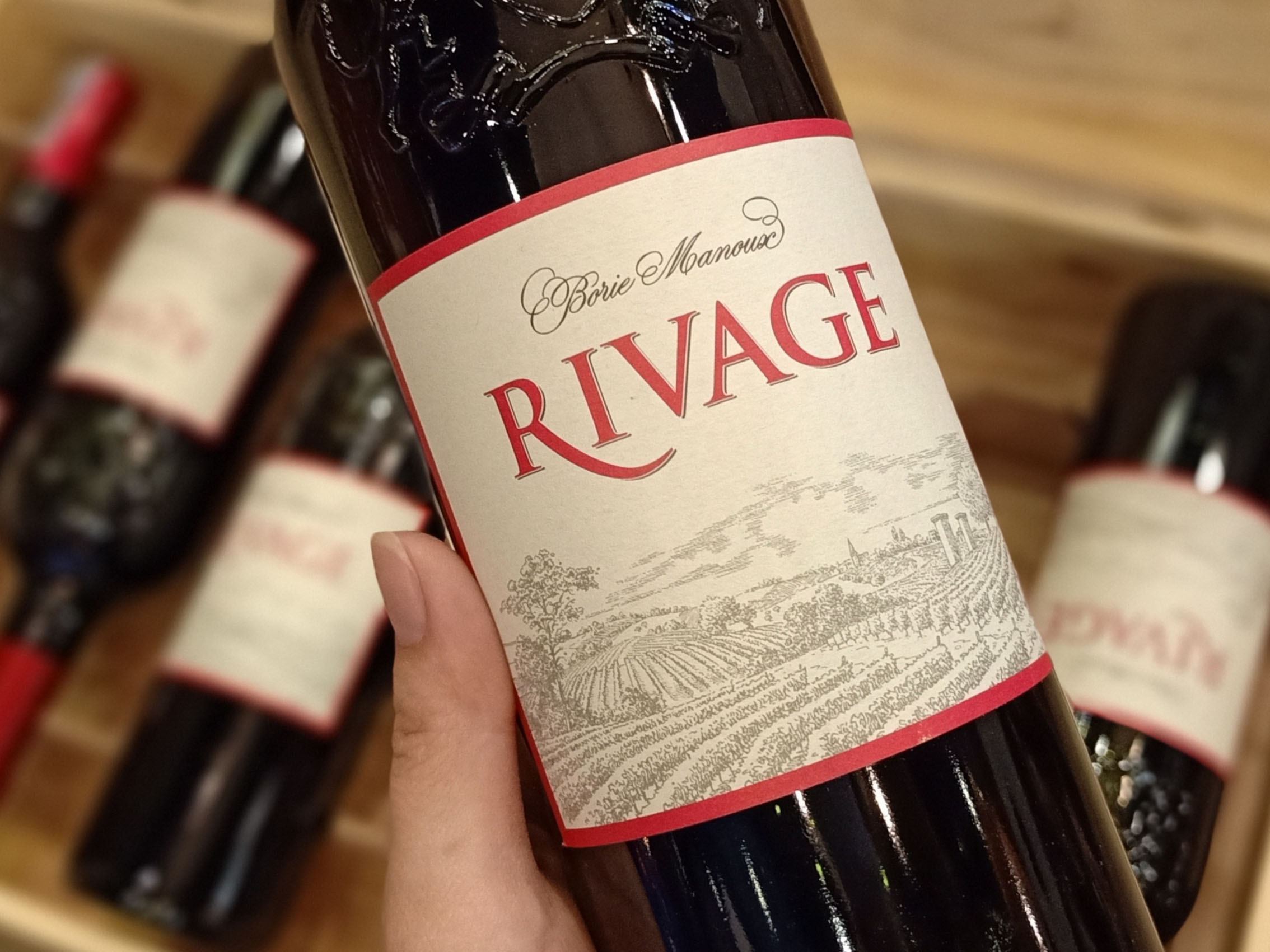rượu vang rivage rouge