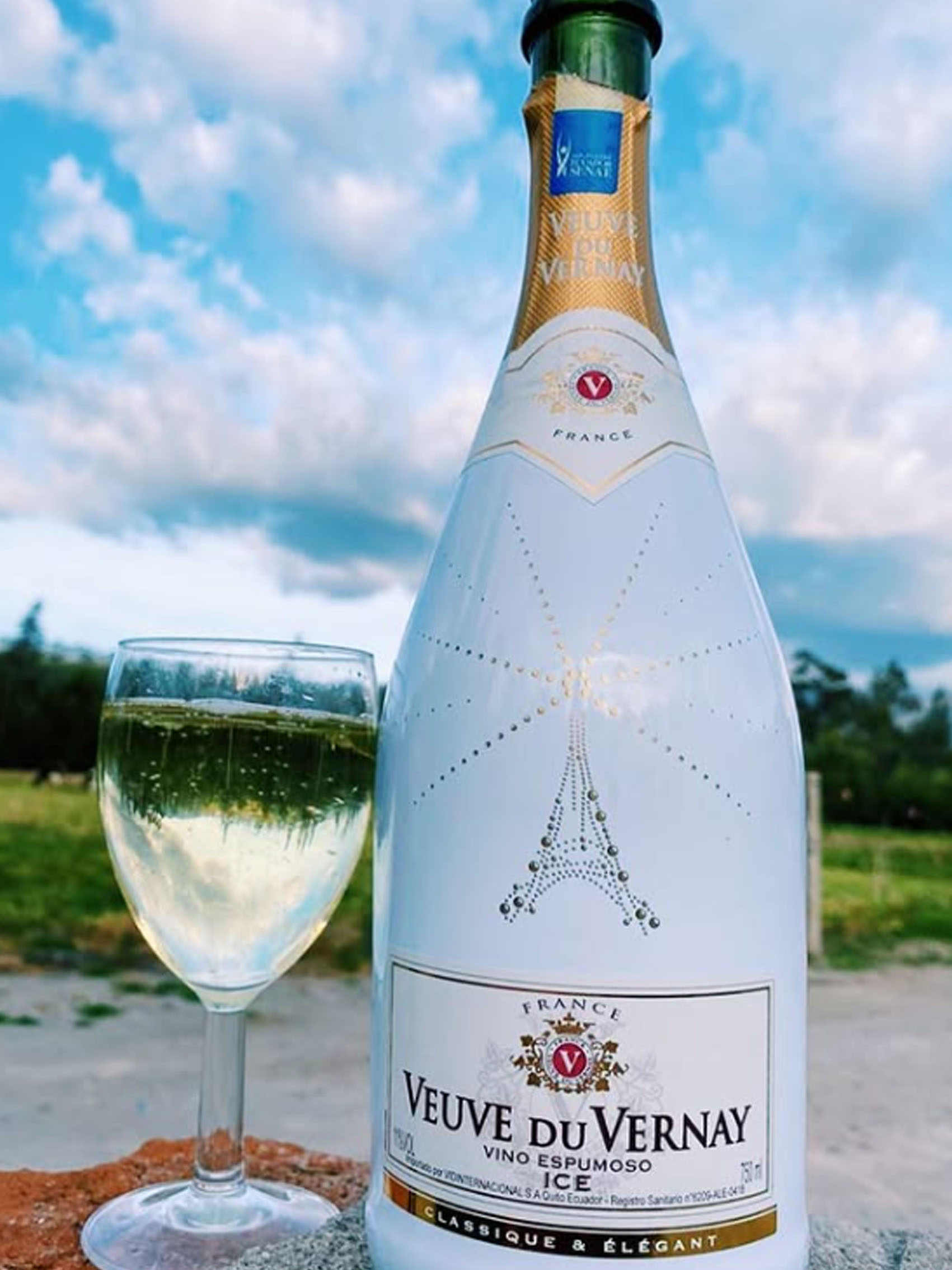 rượu vang veuve du vernay ice