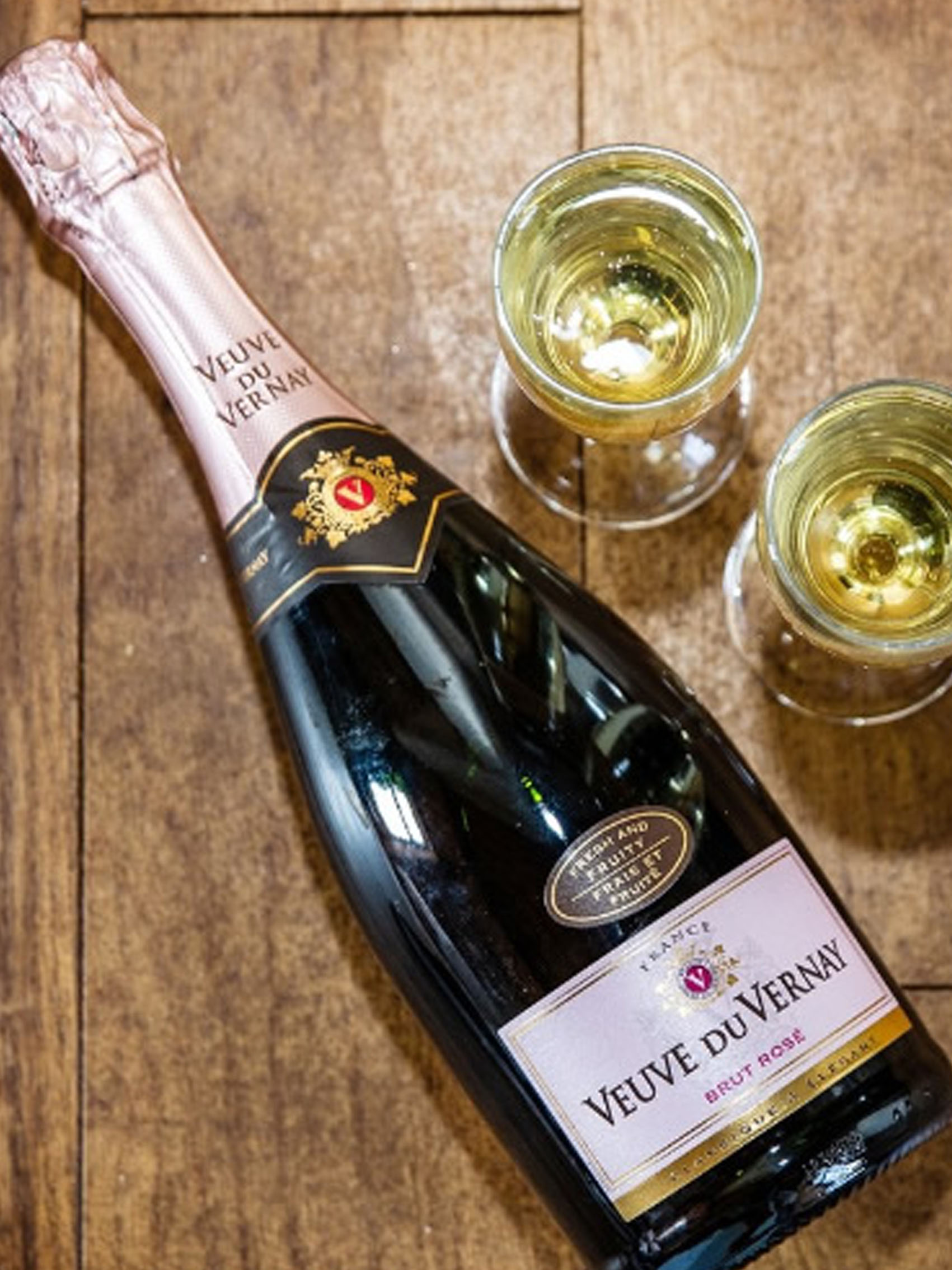 rượu vang veuve du vernay rosé