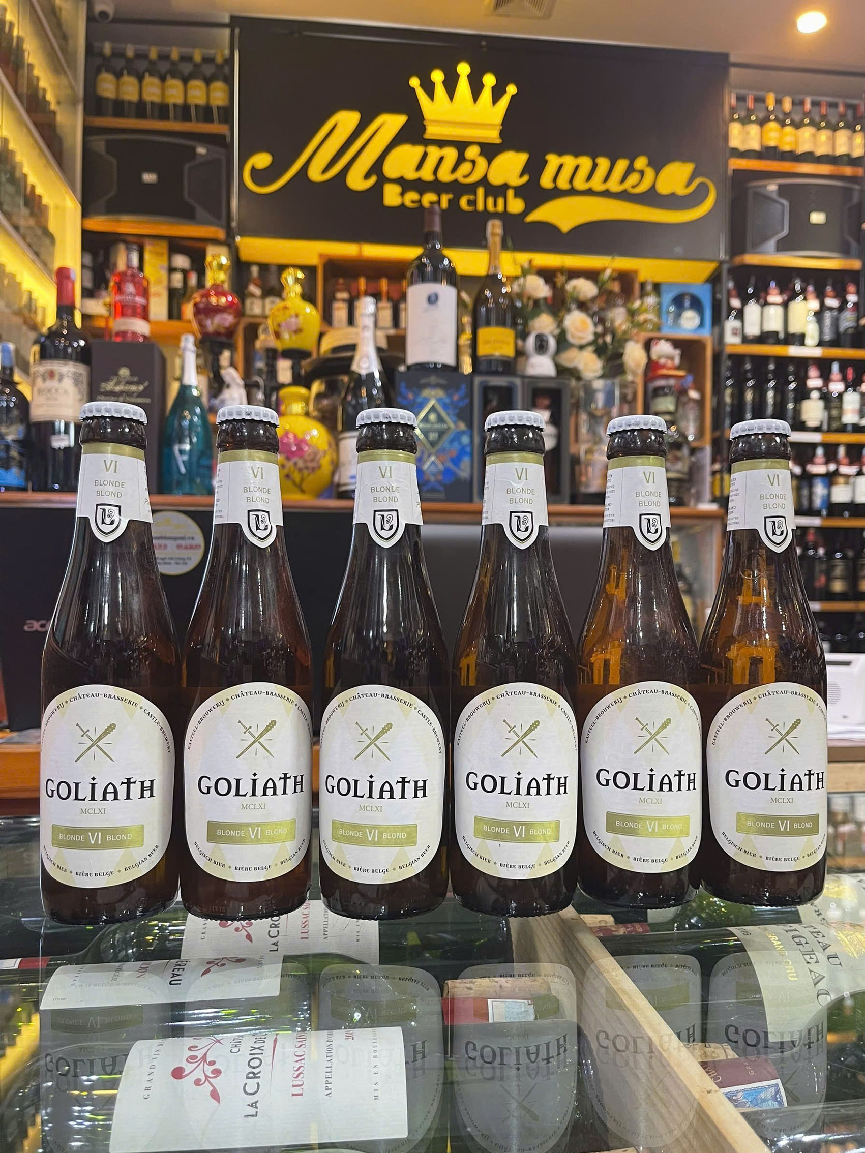 bia bỉ goliath blond