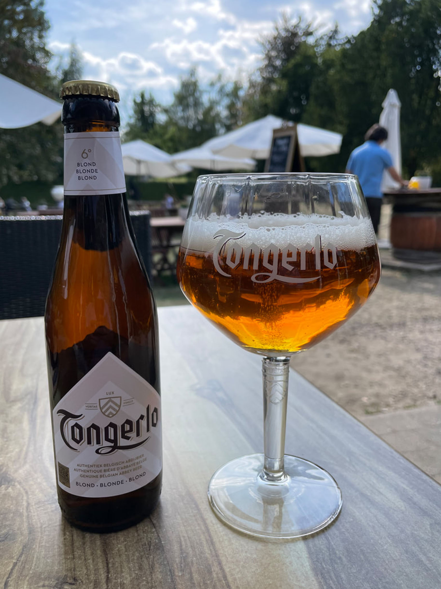 bia bỉ tongerlo lux blond