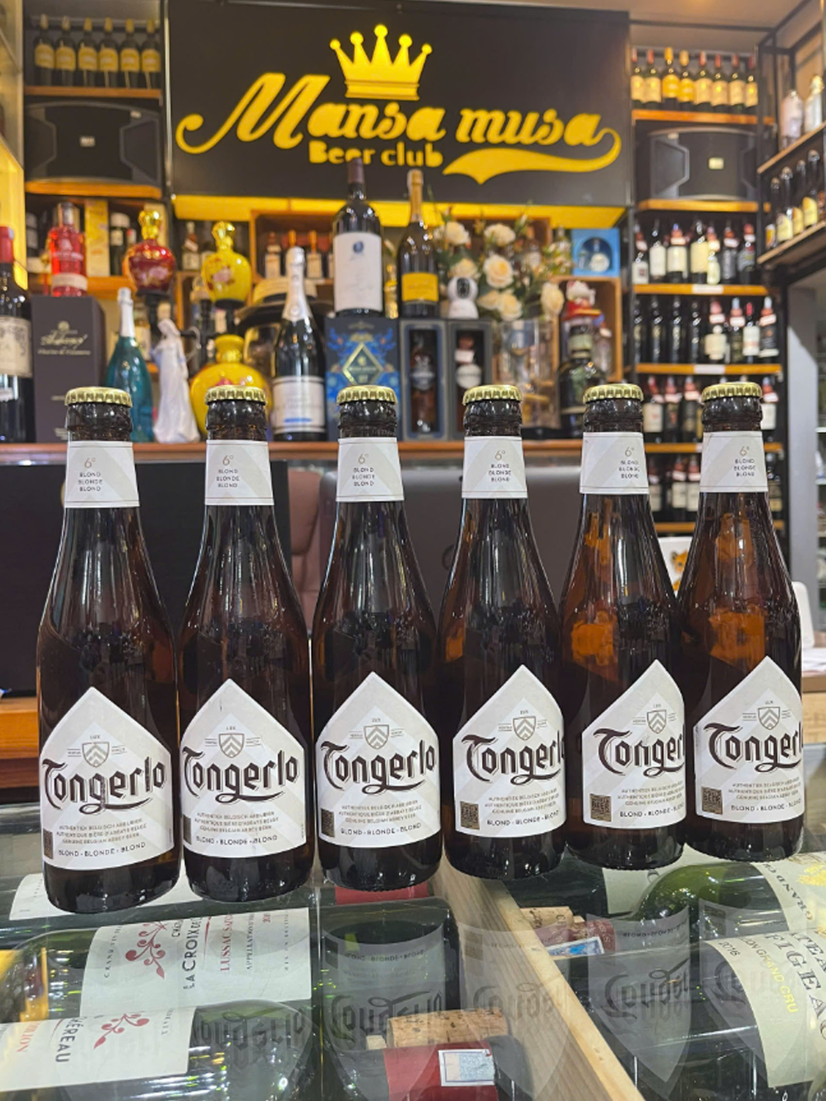 bia bỉ tongerlo lux blond