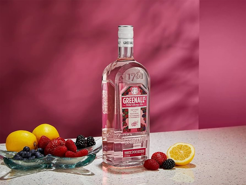 rượu gin greenalls wild berry