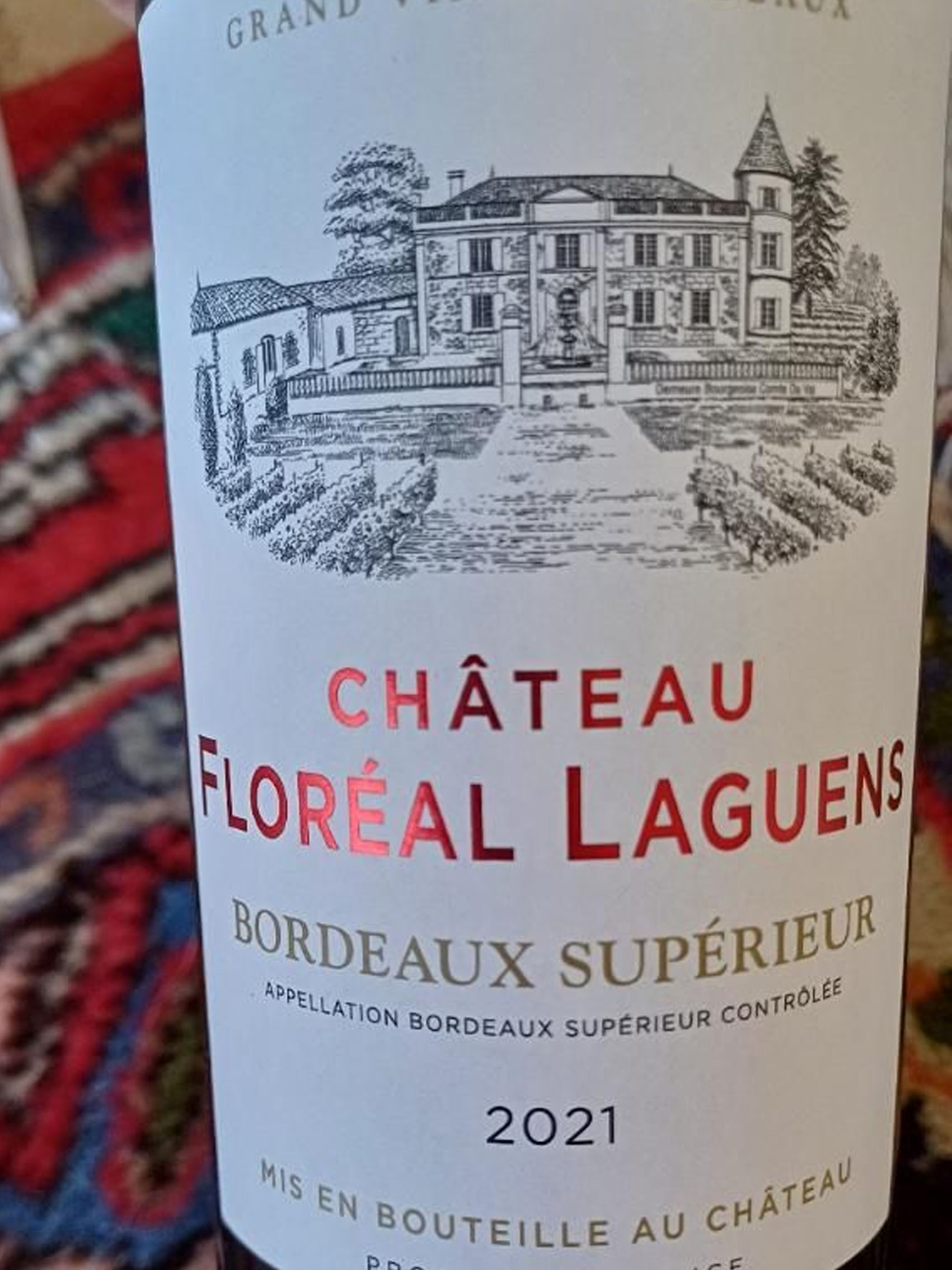 rượu vang château floreal laguens