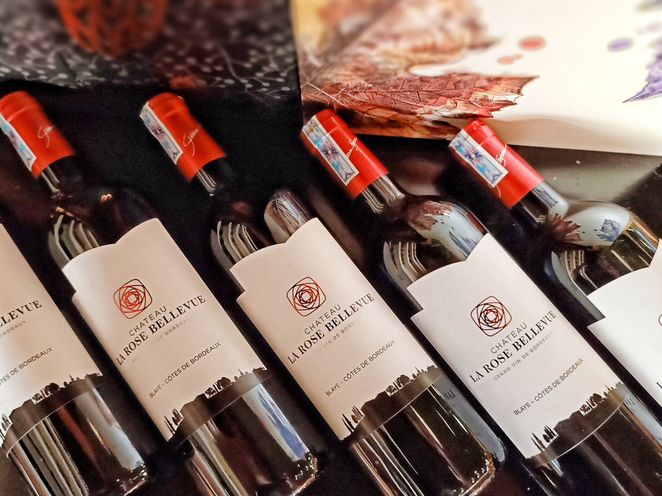 rượu vang château la rose bellevue rouge