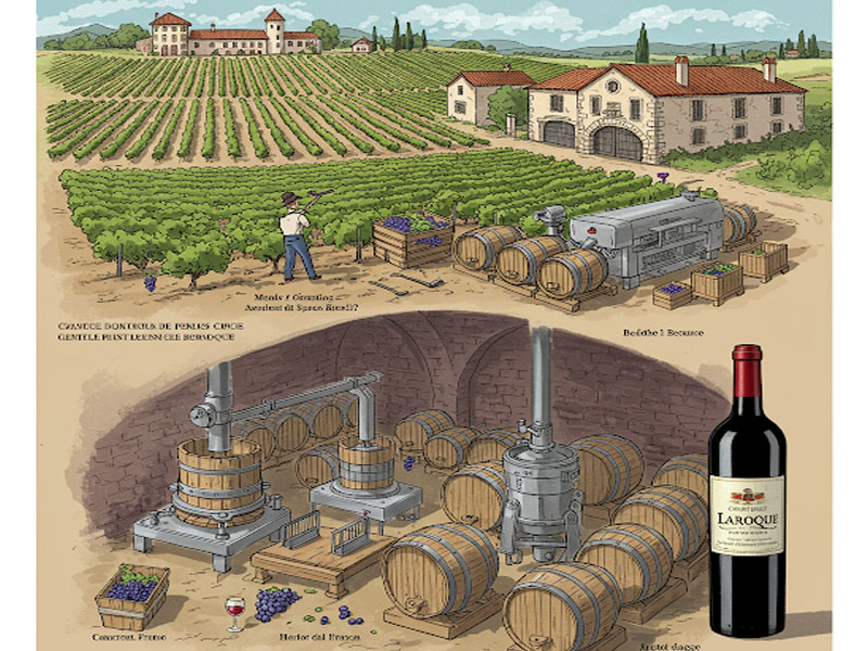 rượu vang chateau laroque grand cru classe 2021