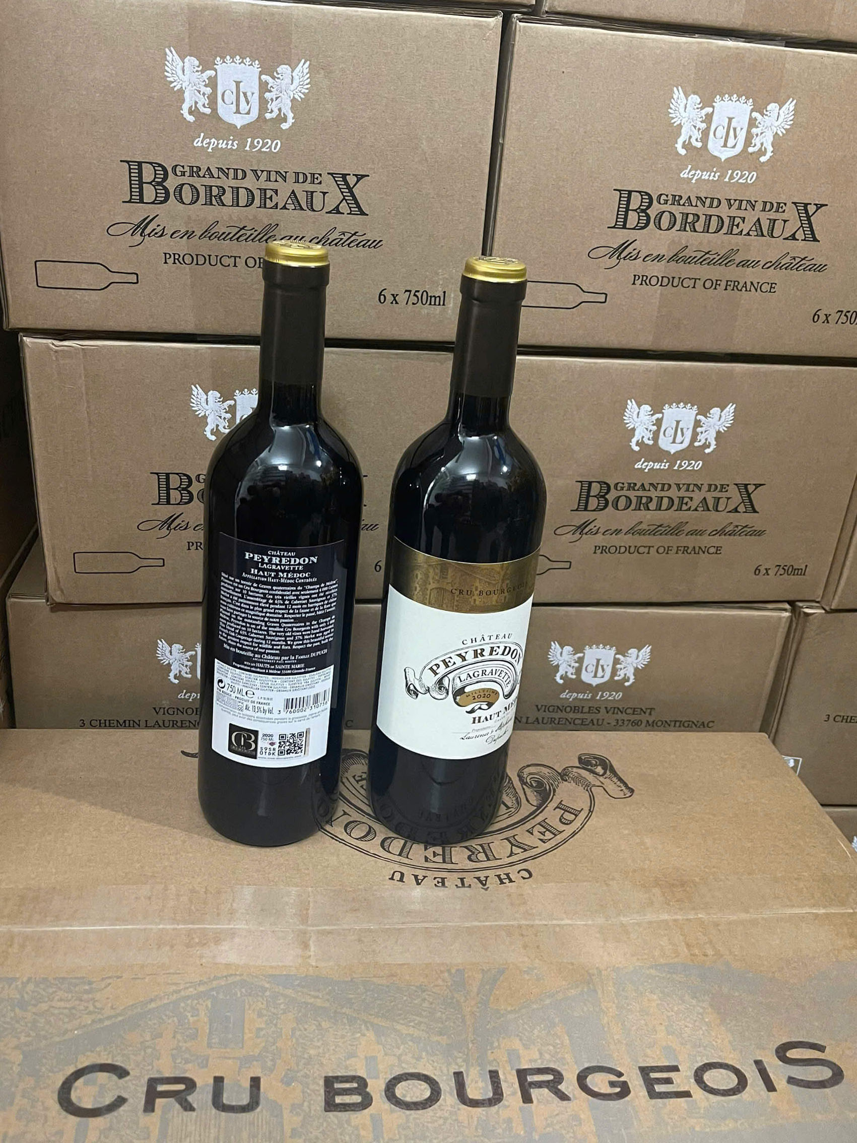 rượu vang château peyredon lagravette