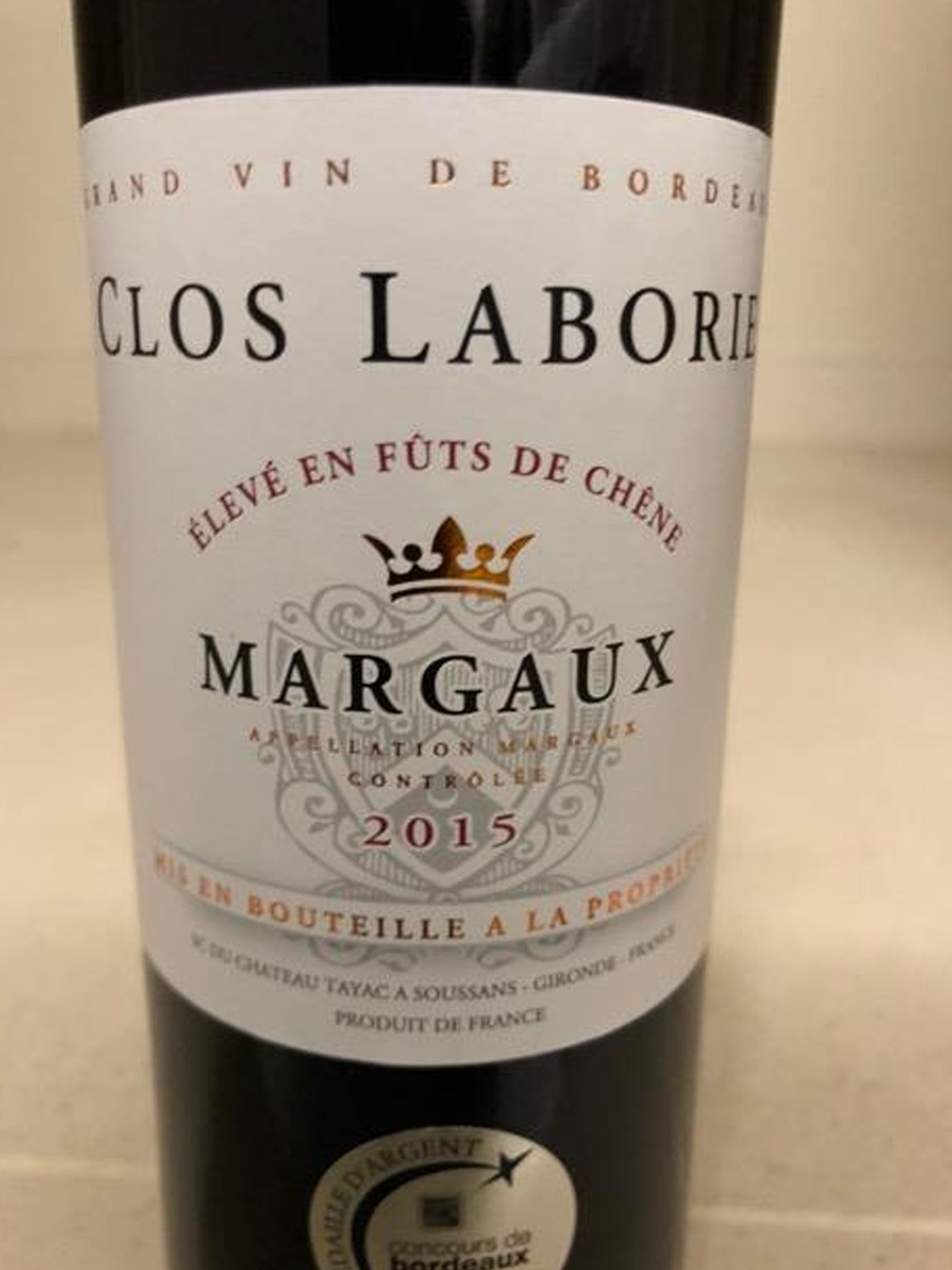 rượu vang clos laborie