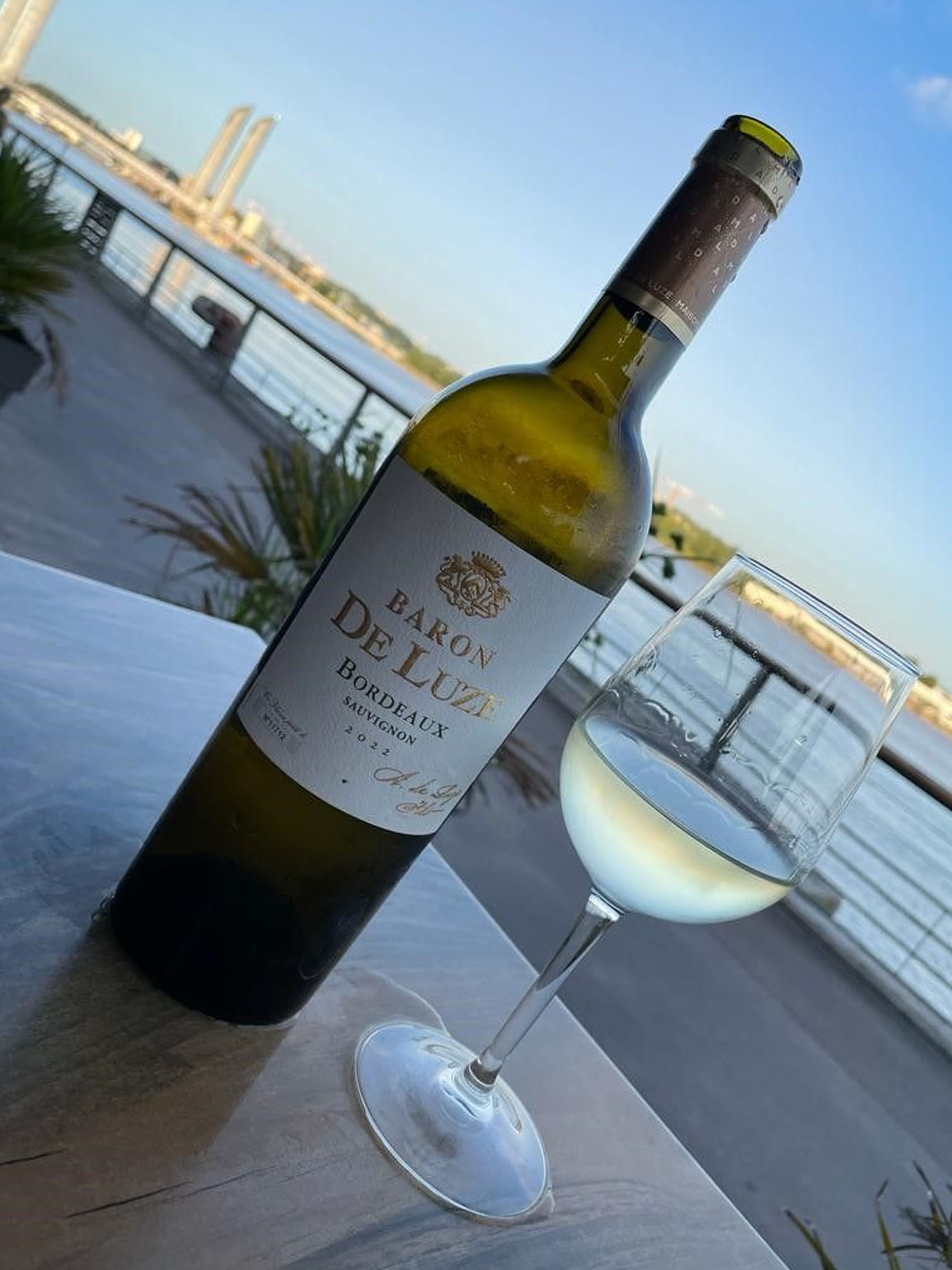 rượu vang de luze white