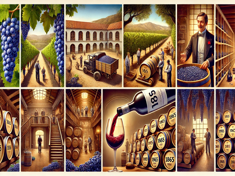 rượu vang đỏ chile 1865 cabernet sauvignon