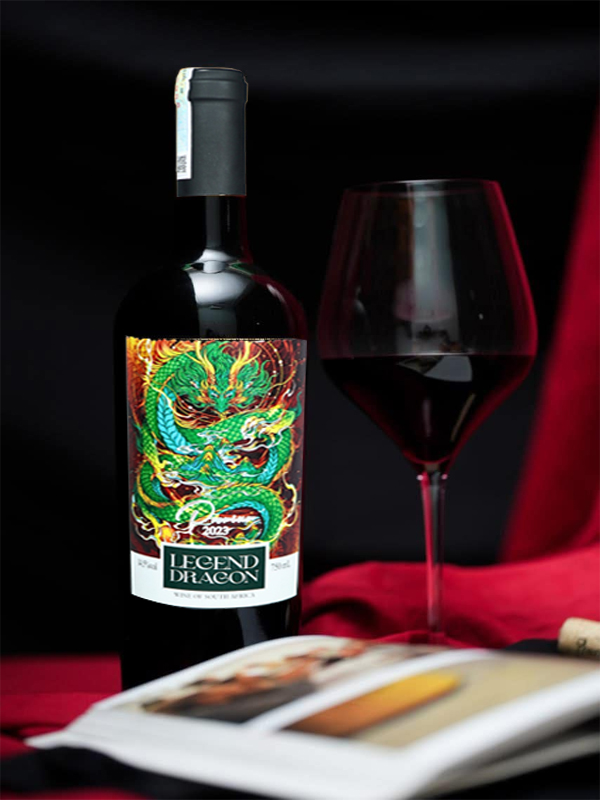 rượu vang đỏ nam phi legend dragon