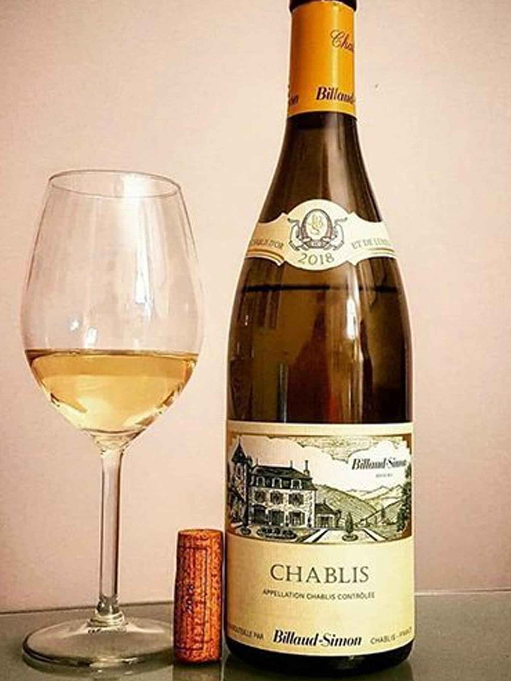 rượu vang domaine billaud-simon chablis 2018