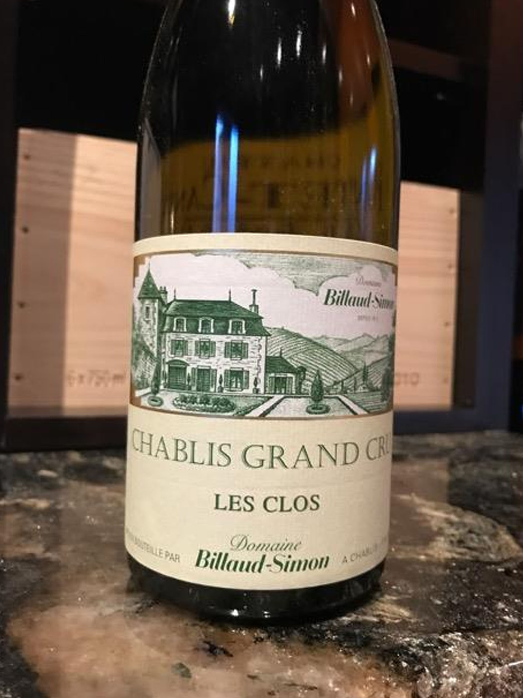 rượu vang domaine billaud-simon chablis premier cru les clos 2019