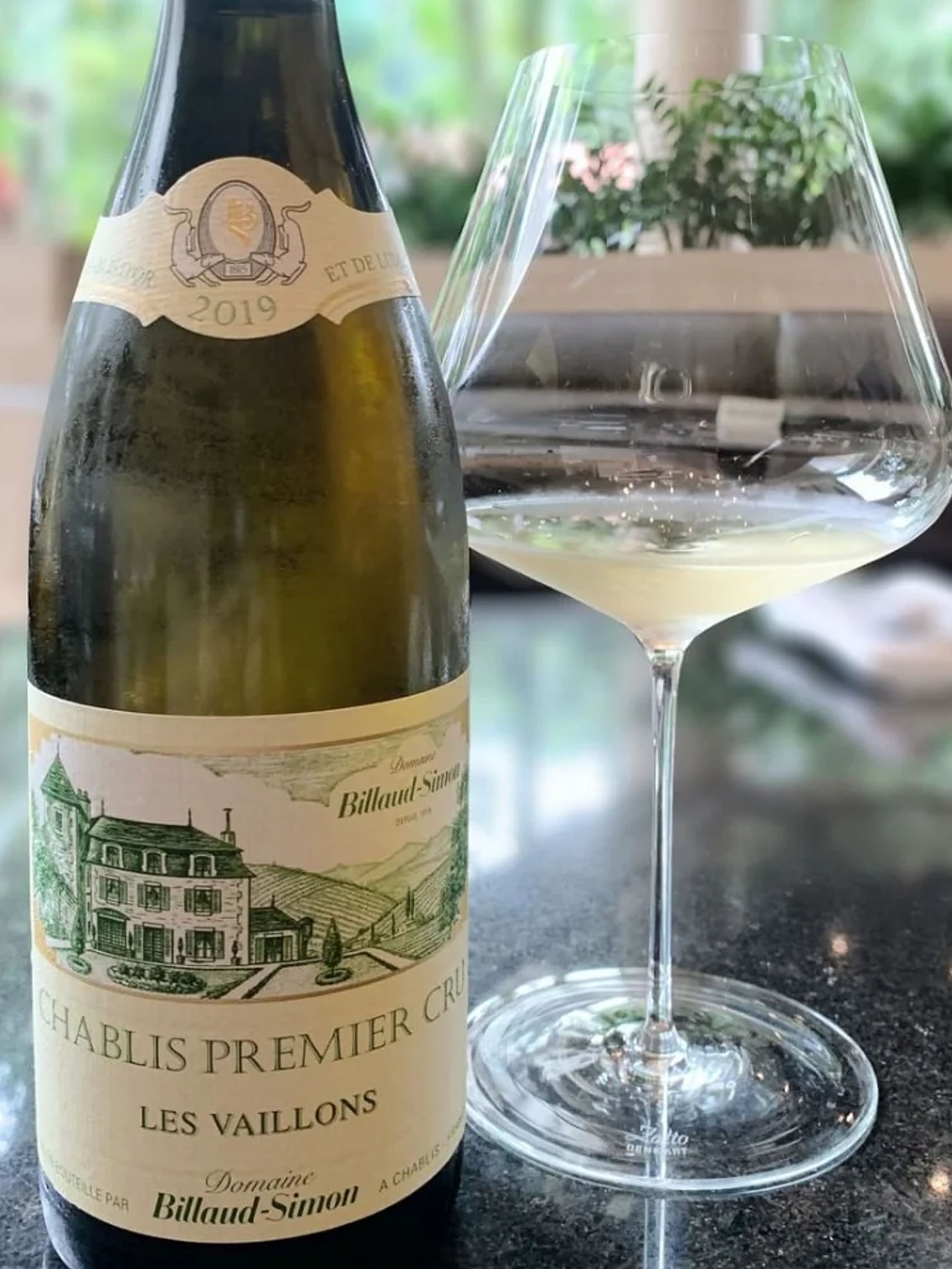 rượu vang domaine billaud-simon chablis premier cru les vaillons 2019