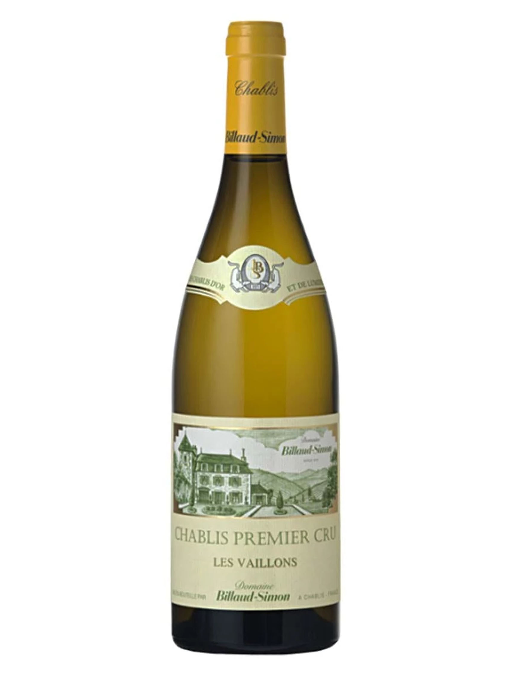 rượu vang domaine billaud-simon chablis premier cru les vaillons 2021