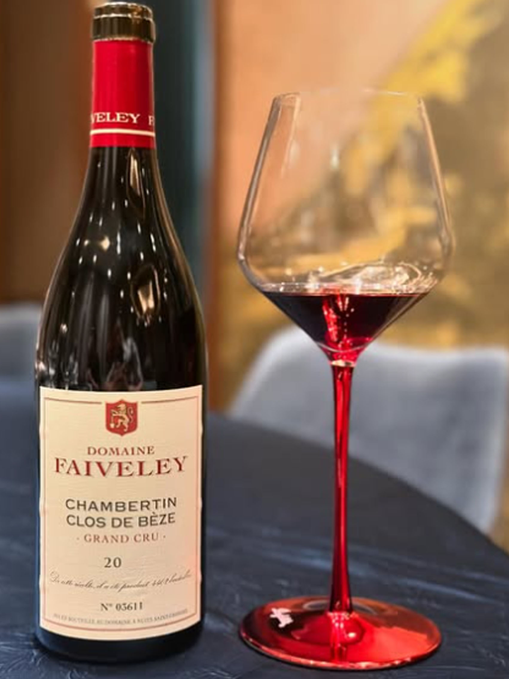 rượu vang domaine faiveley chambertin-clos de bèze grand cru 2003