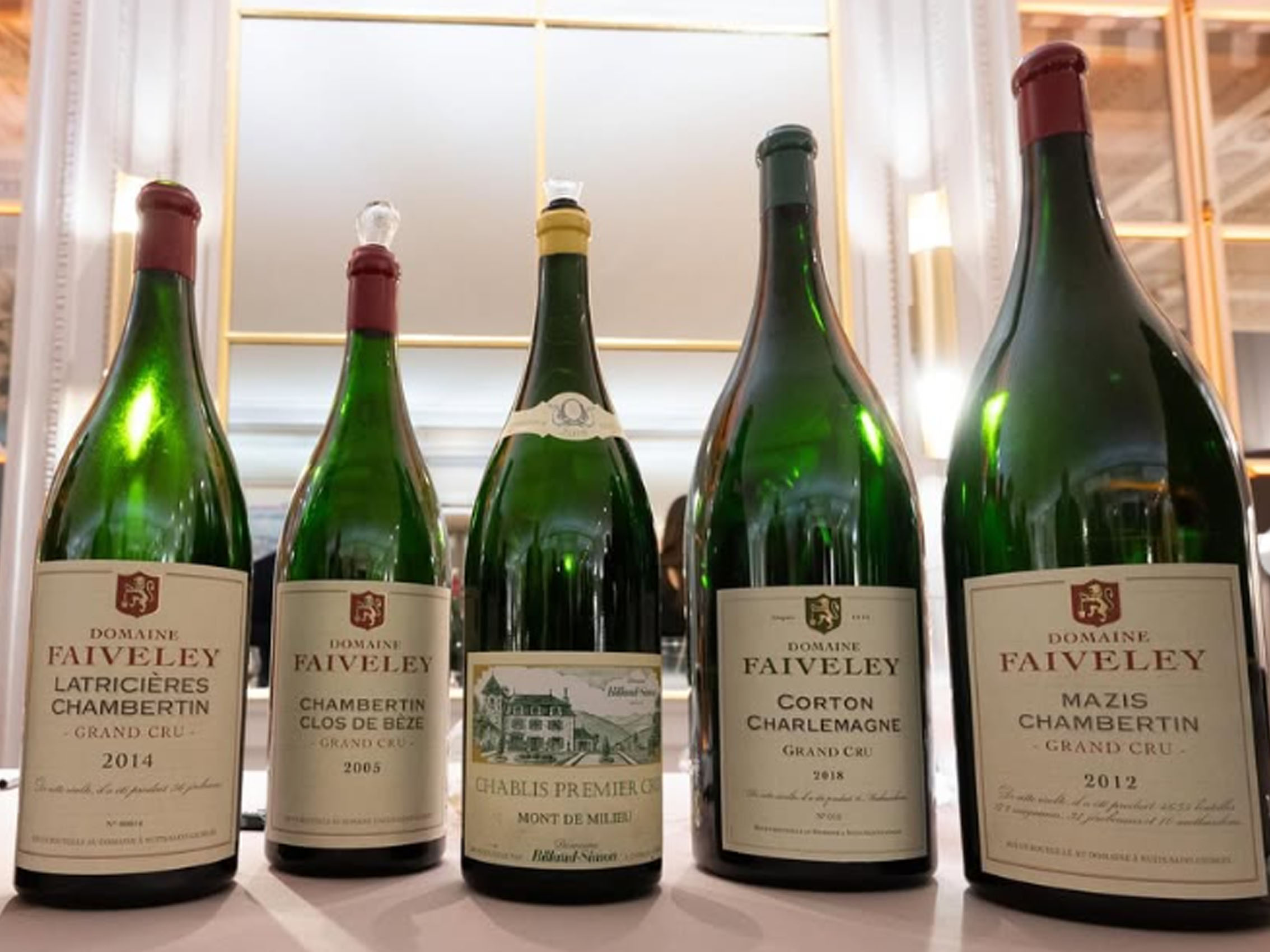 rượu vang domaine faiveley corton-charlemagne grand cru 2018