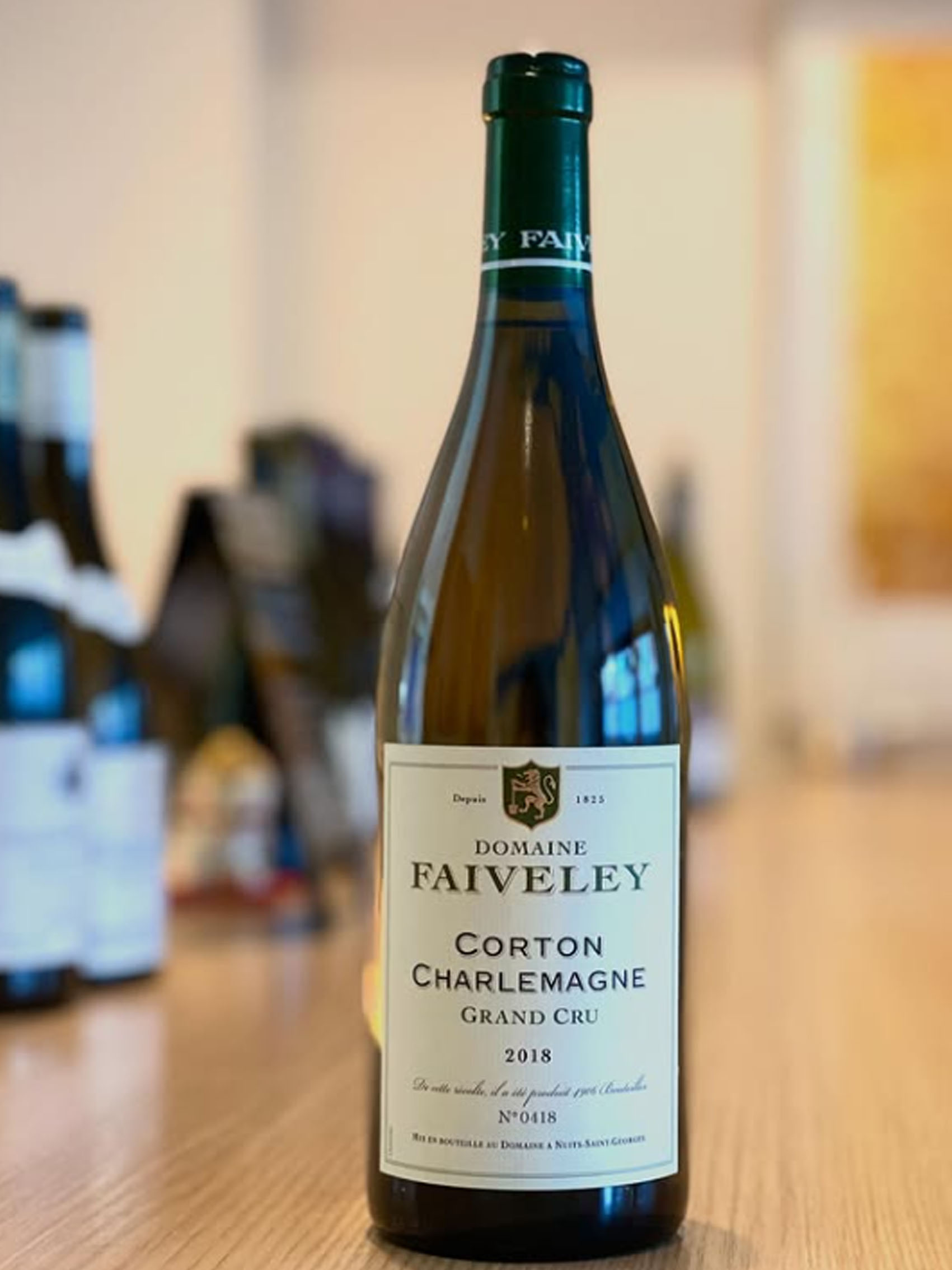 rượu vang domaine faiveley corton-charlemagne grand cru 2018