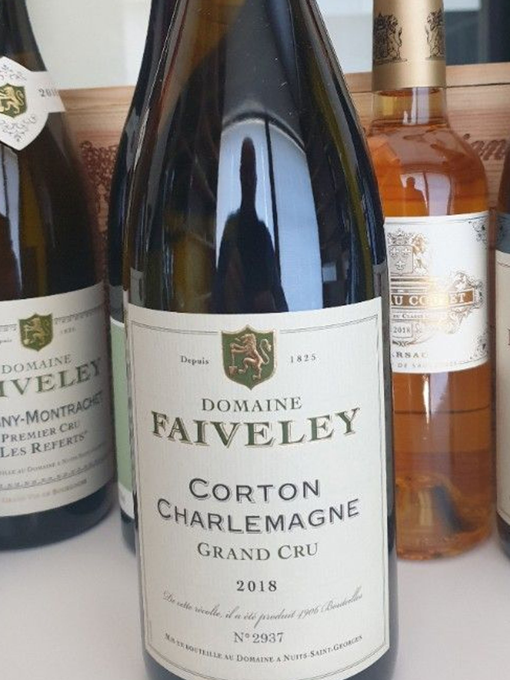rượu vang domaine faiveley corton-charlemagne grand cru 2018