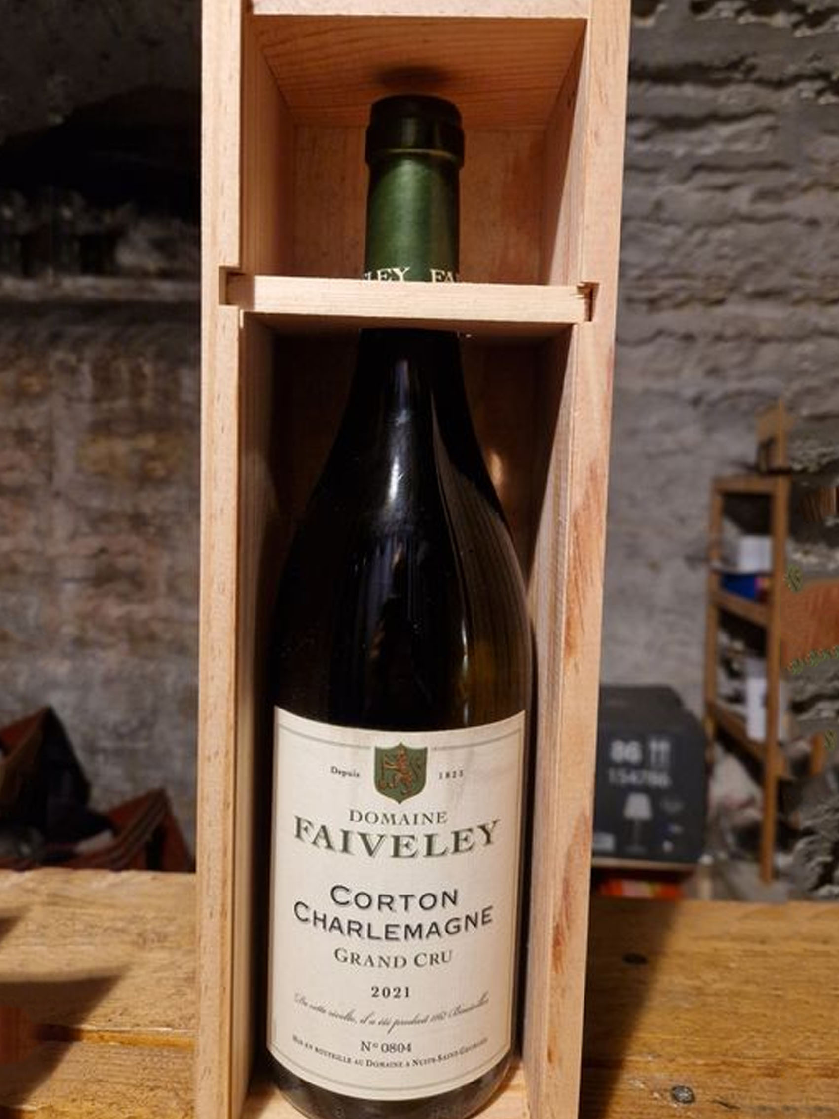 rượu vang domaine faiveley corton-charlemagne grand cru 2021