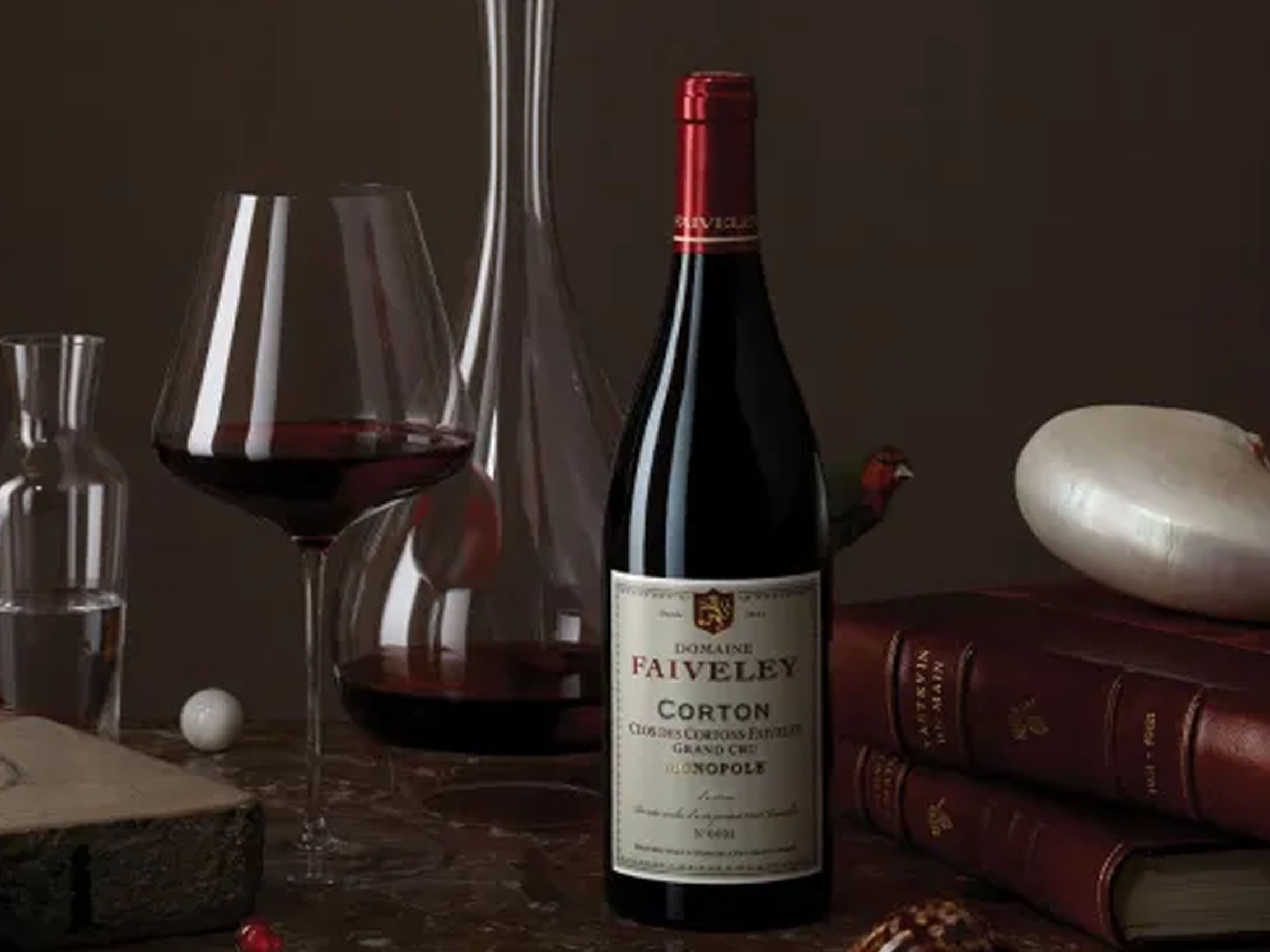 rượu vang domaine faiveley corton clos des cortons faiveley grand cru monopole 1999