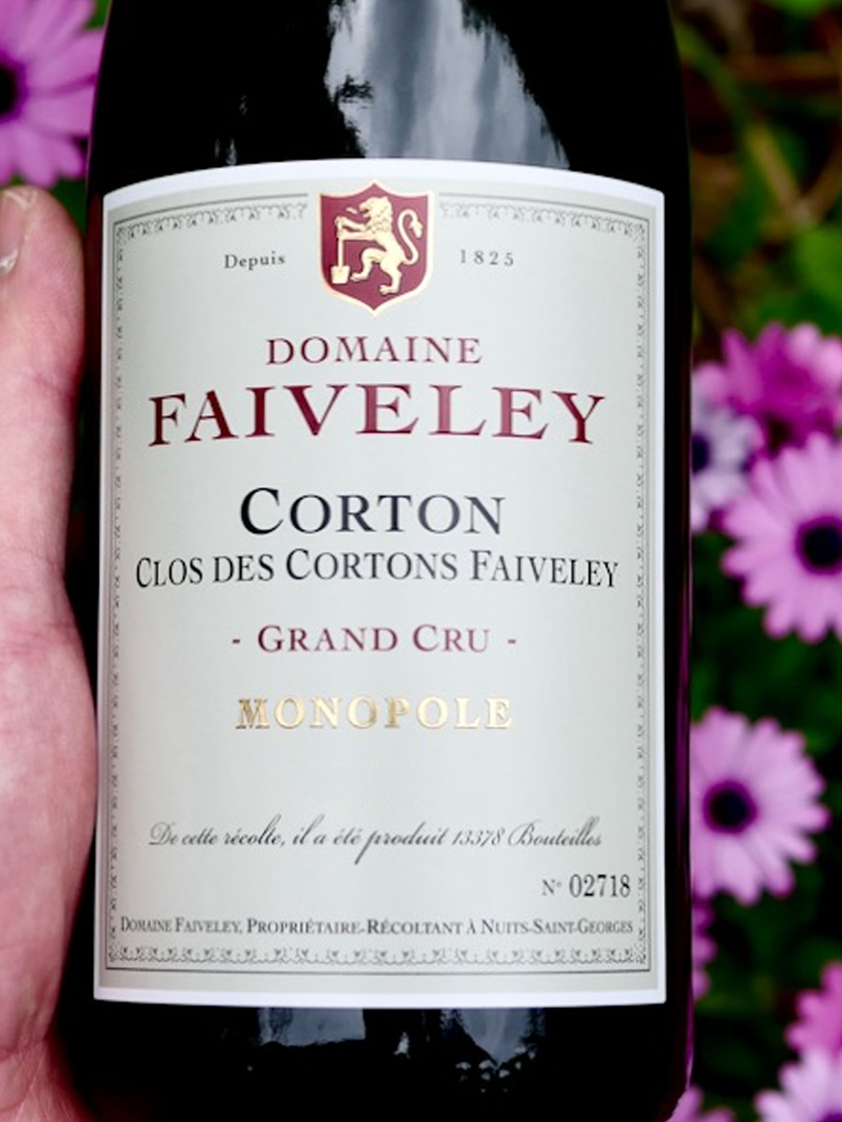 rượu vang domaine faiveley corton clos des cortons faiveley grand cru monopole 2014