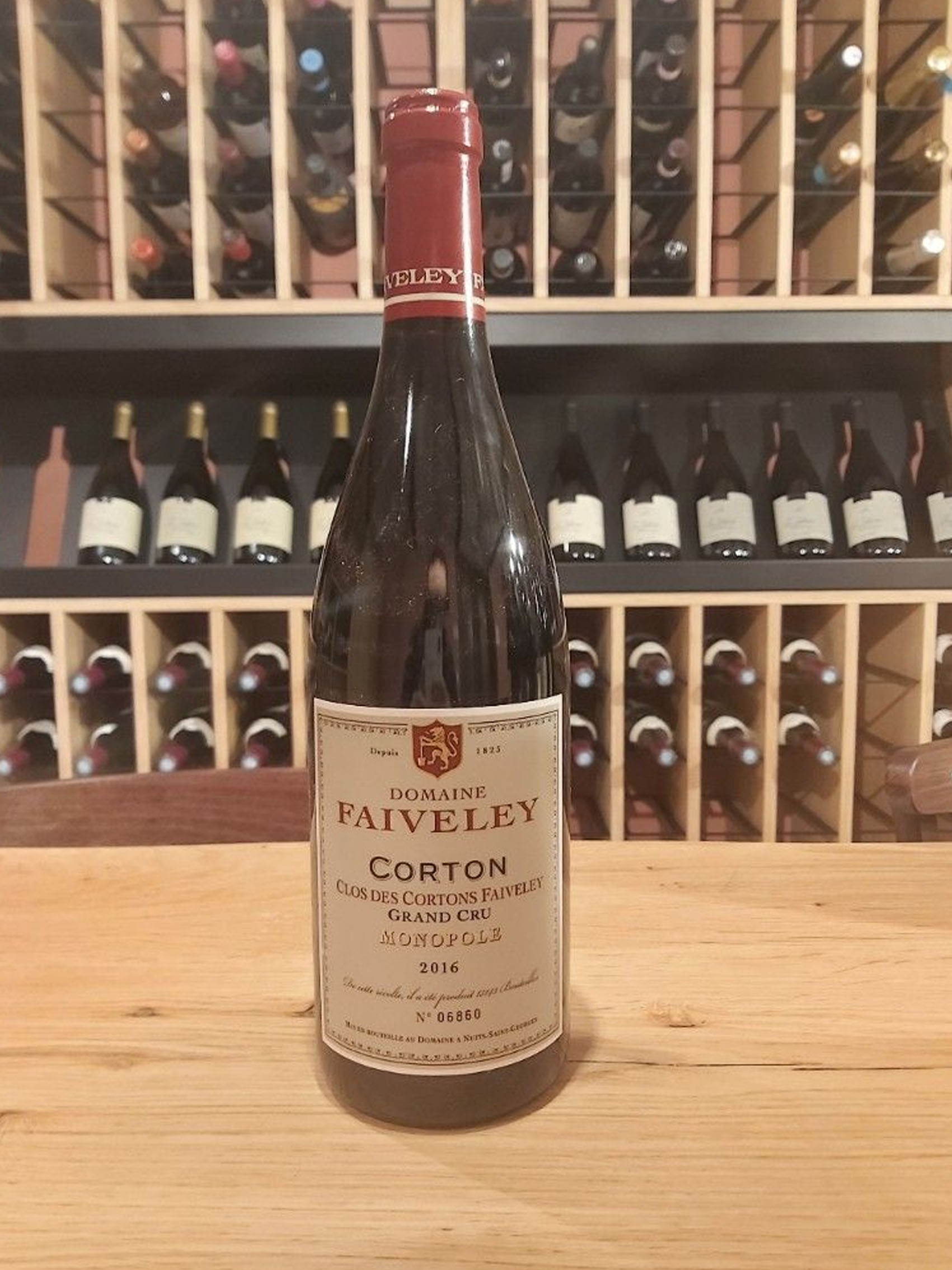 rượu vang domaine faiveley corton clos des cortons faiveley grand cru monopole 2016