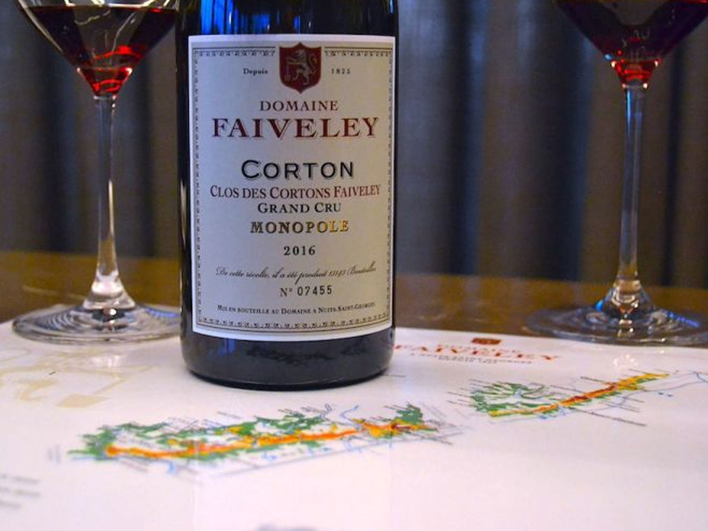 rượu vang domaine faiveley corton clos des cortons faiveley grand cru monopole 2016