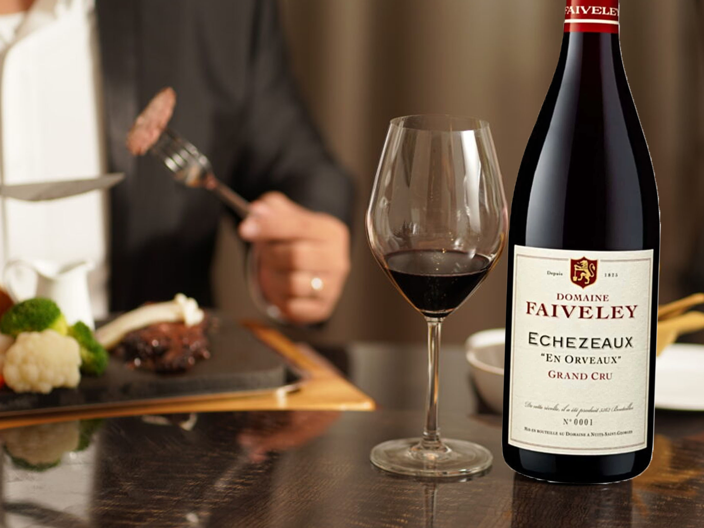 rượu vang domaine faiveley echezeaux en orveaux grand cru 2013