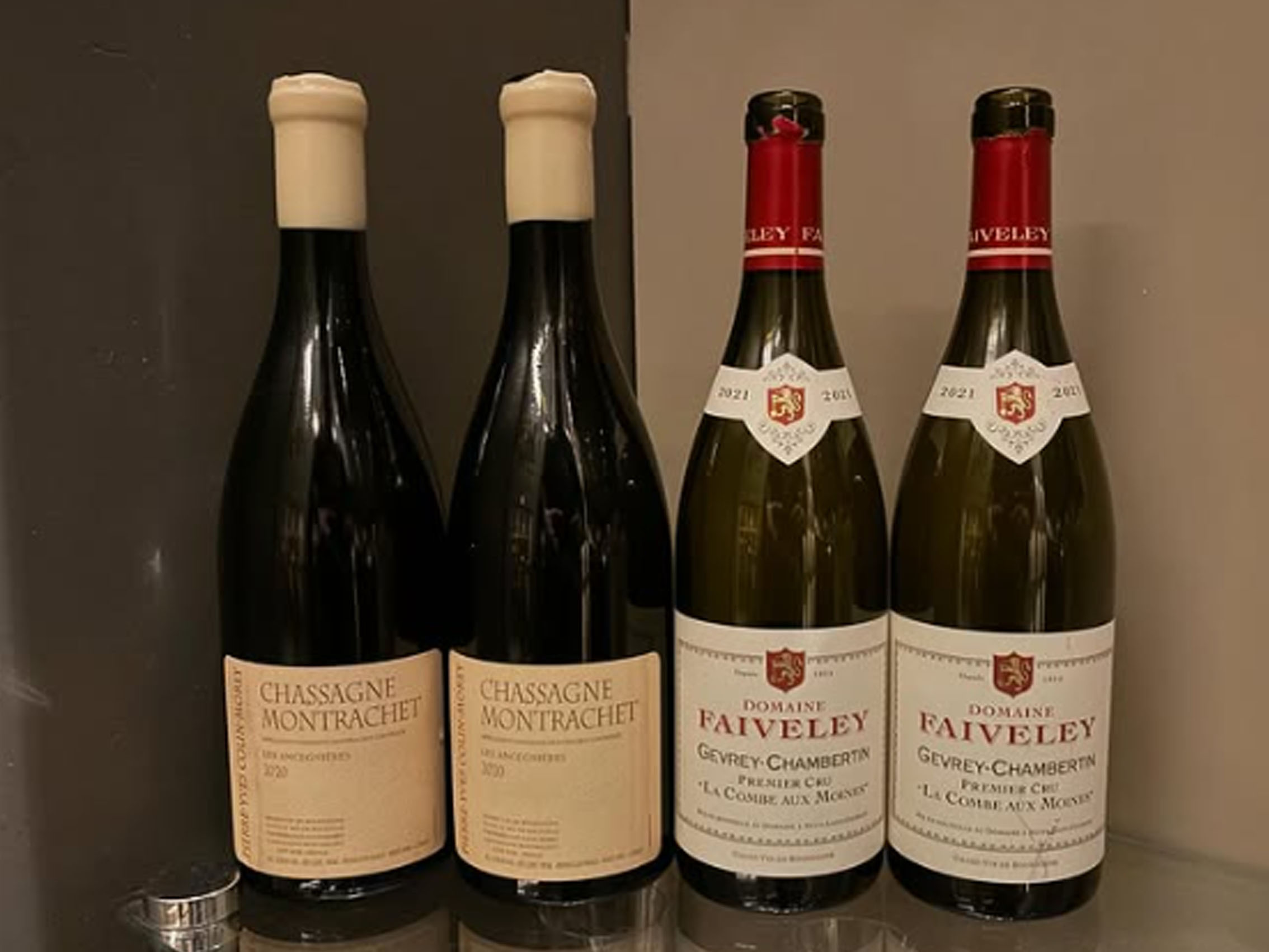 rượu vang domaine faiveley gevrey chambertin premier cru la combe aux moines