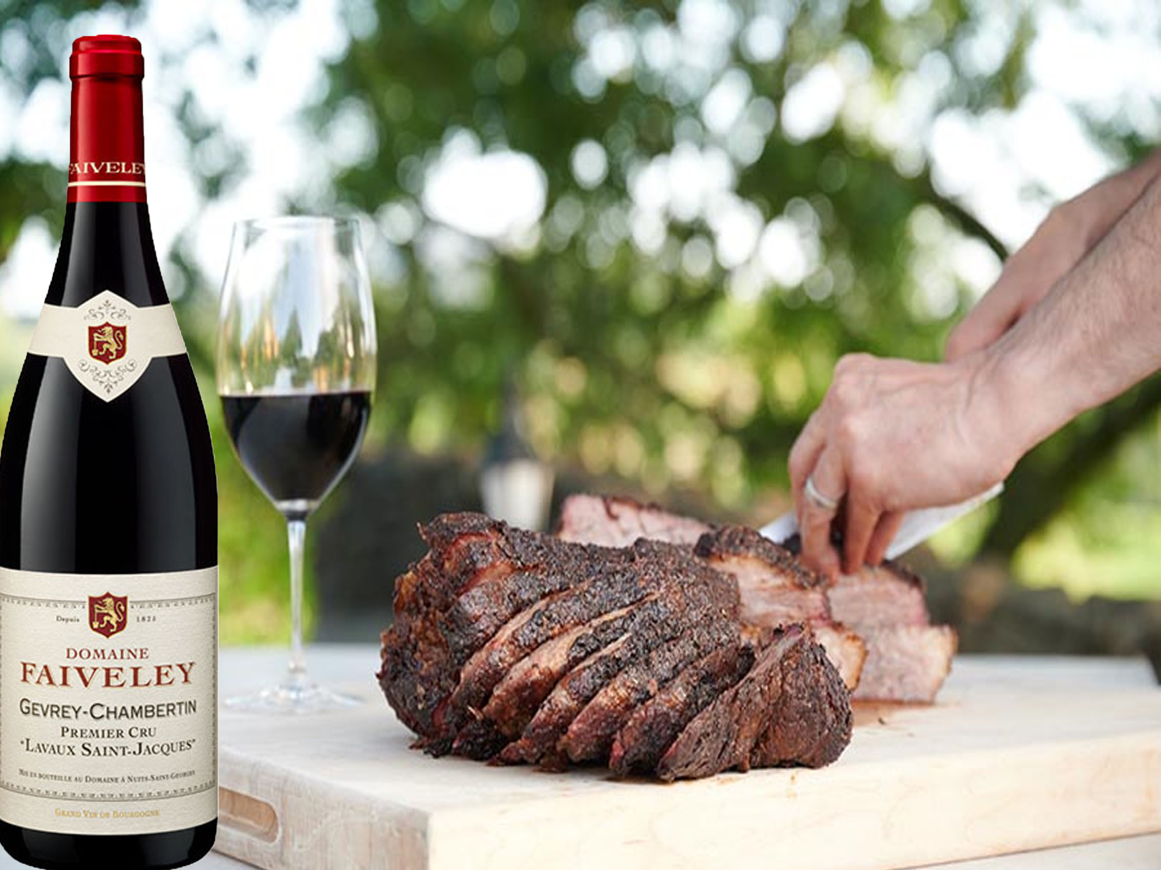 rượu vang domaine faiveley gevrey chambertin premier cru la lavaux st jacques