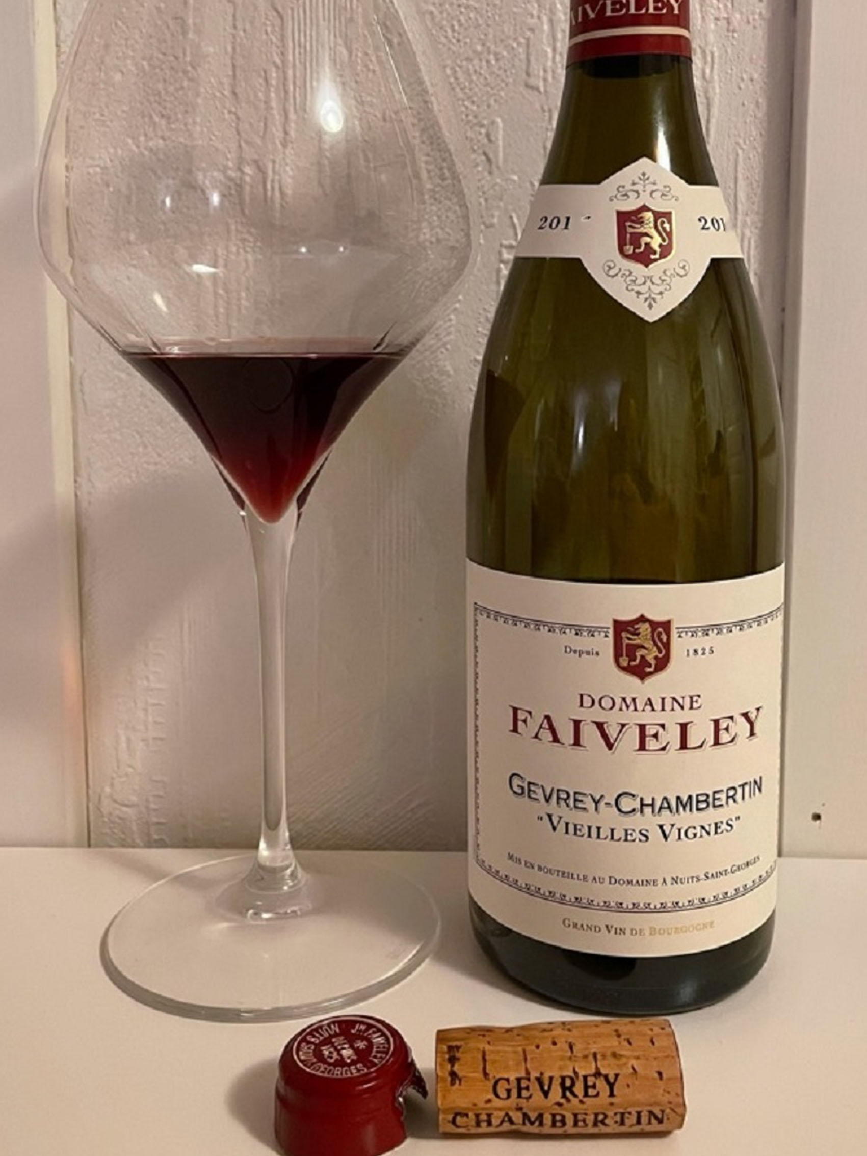 rượu vang domaine faiveley gevrey - chambertin vieilles vignes 2018