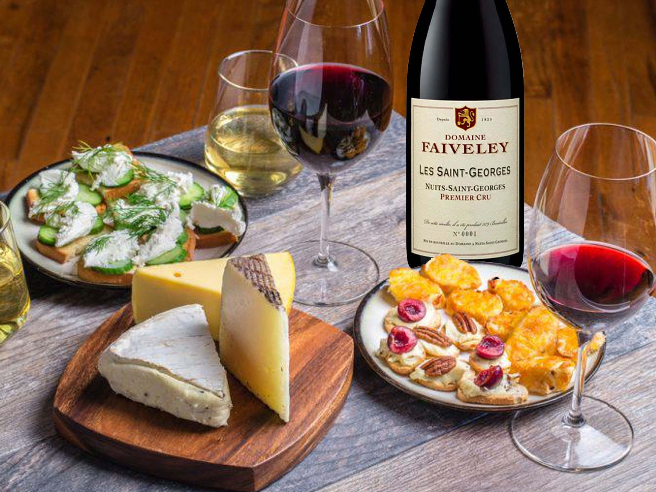 rượu vang domaine faiveley les saint georges nuits saint georges premier cru