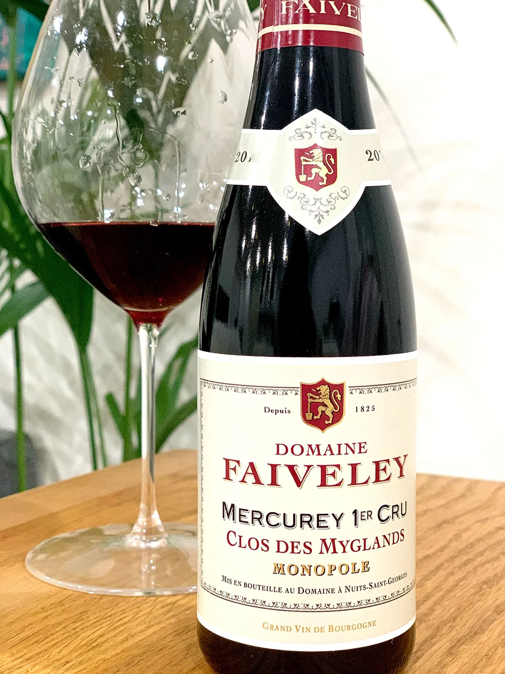 rượu vang domaine faiveley mercurey premier cru clos des myglands monopole 2020
