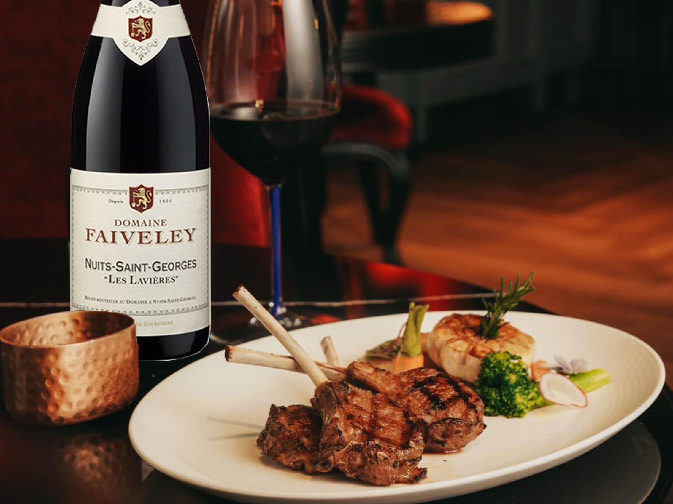 rượu vang domaine faiveley nuits-saint-georges les lavières