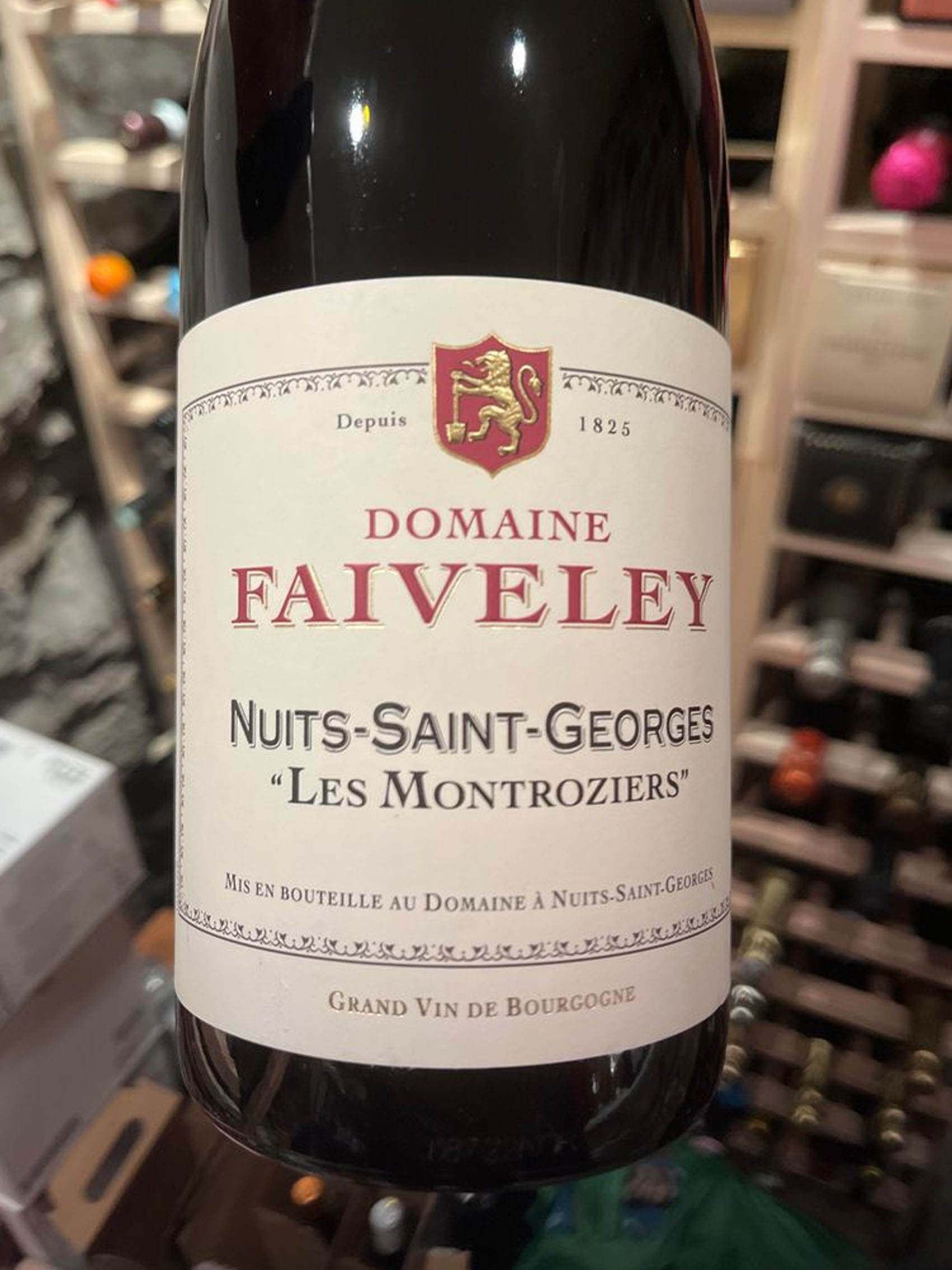 rượu vang domaine faiveley nuits-saint-georges les lavières