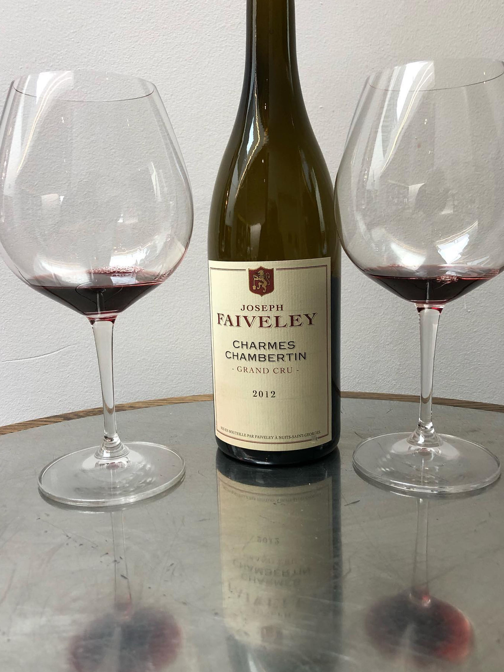 rượu vang joseph faiveley charmes chambertin grand cru