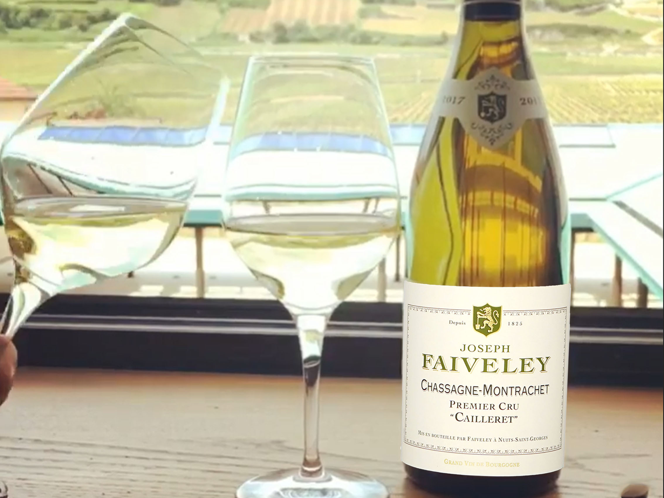 rượu vang joseph faiveley chassagne-montrachet premier cru le cailleret