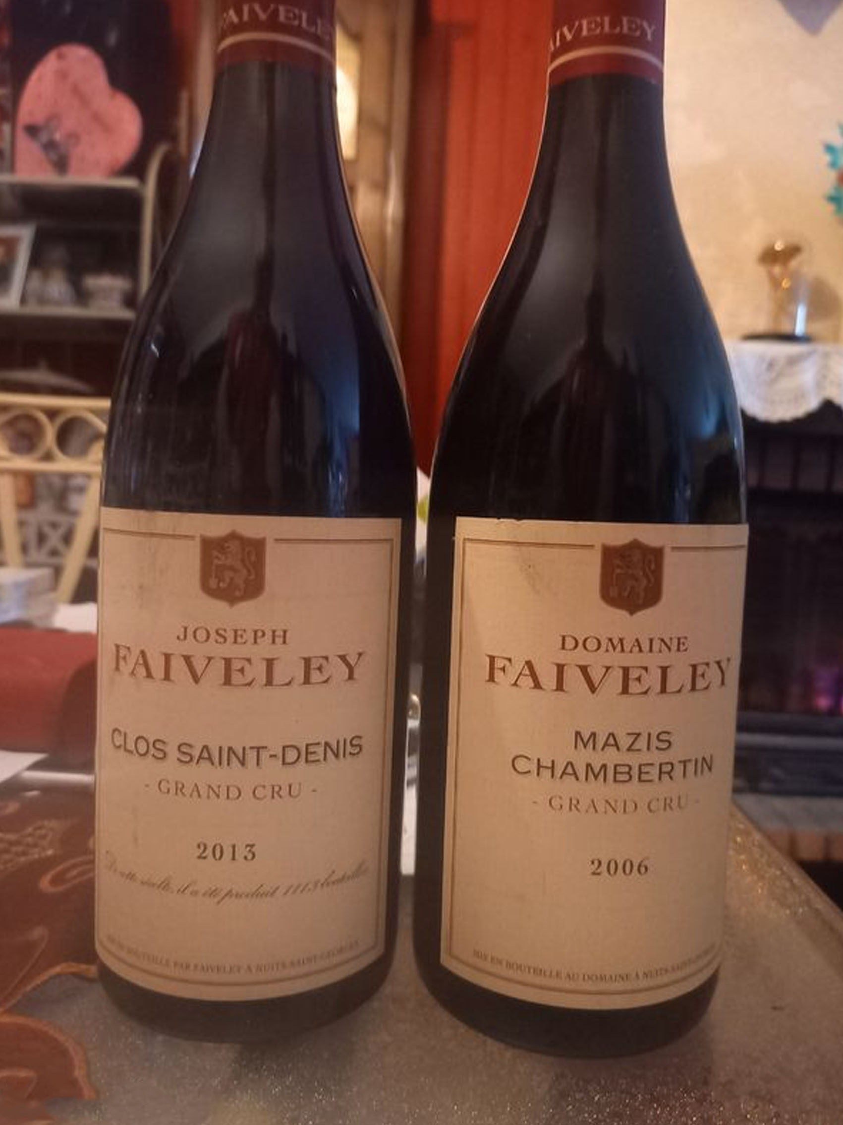 rượu vang joseph faiveley clos saint denis grand cru